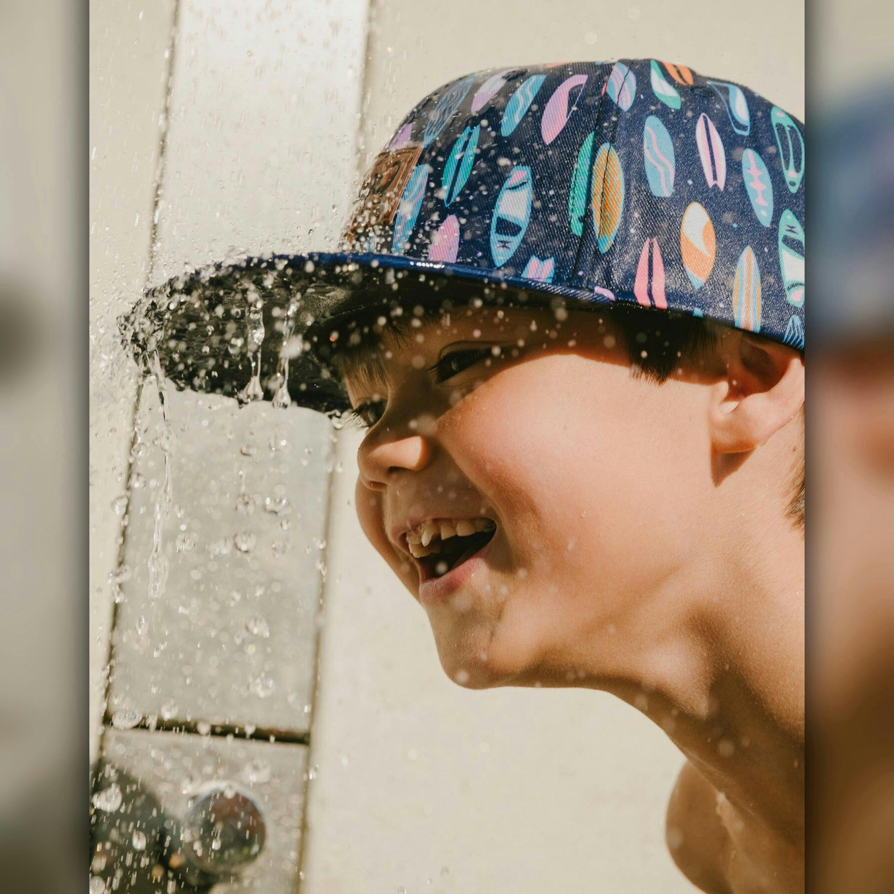 Cap Blue Surfboard Print , view 2 of 3
