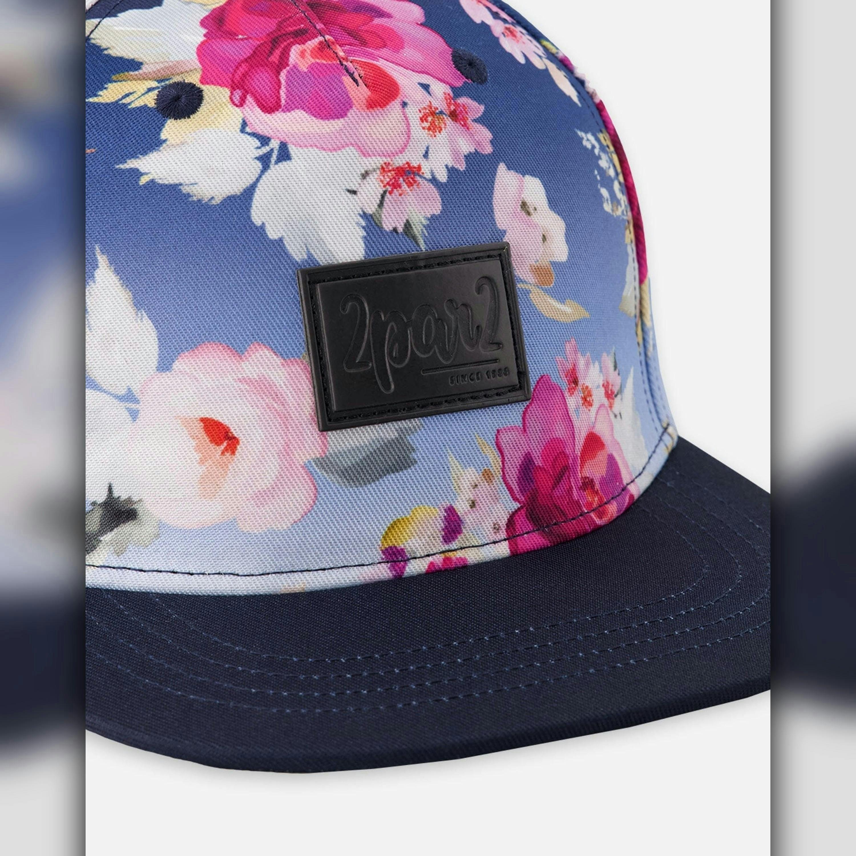Cap Blue Rose Print , view 4 of 4