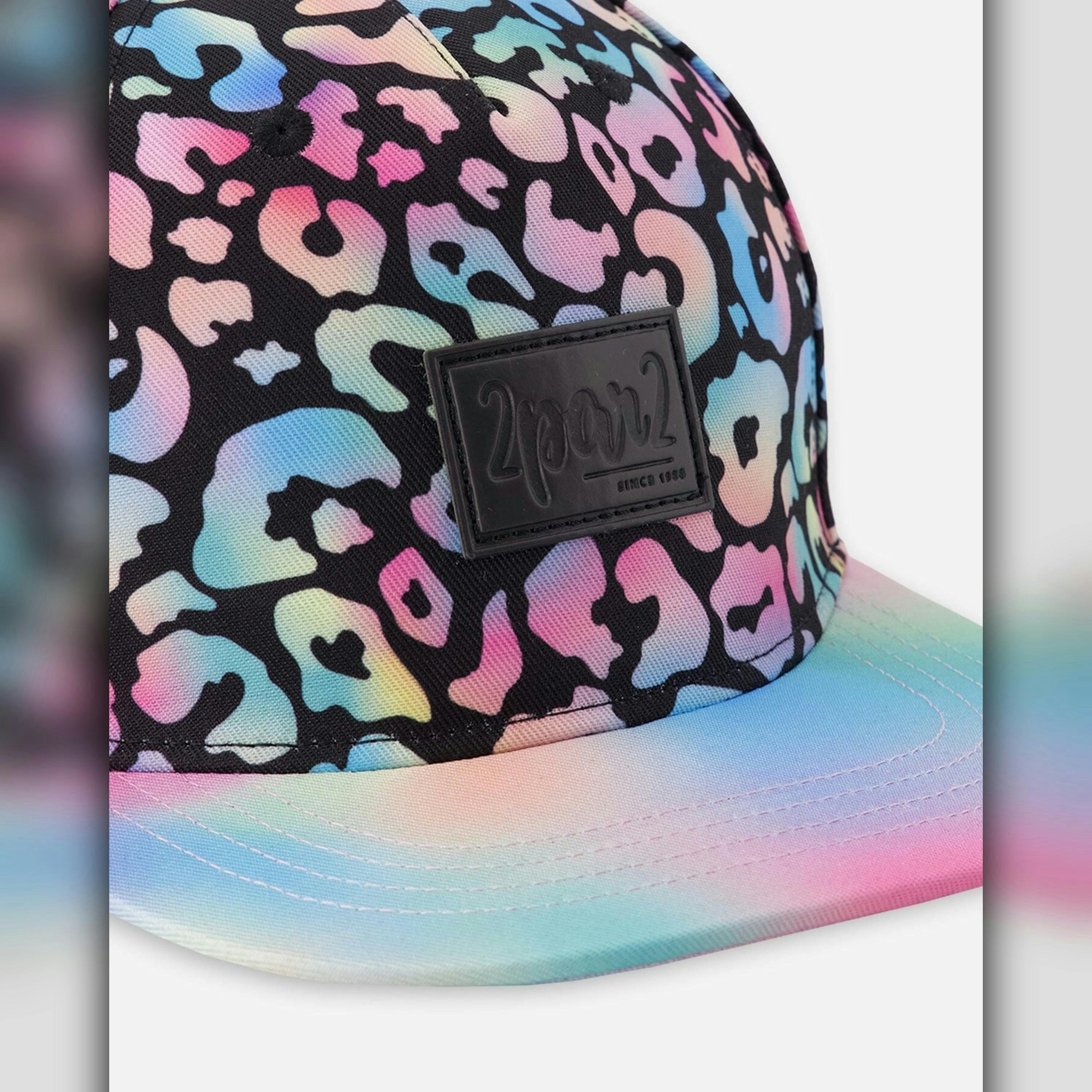 Cap Black Animal Print , view 4 of 4
