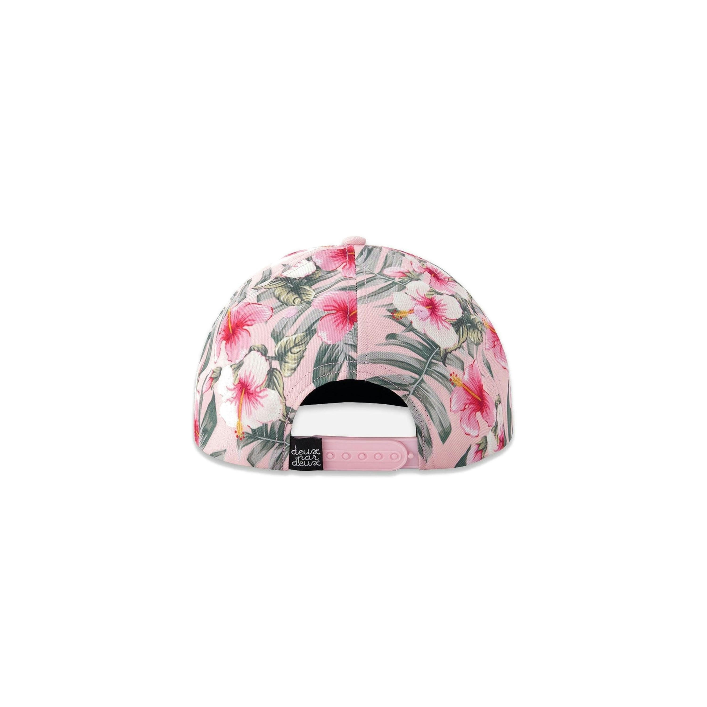 Cap Pink Hibiscus Print , view 3 of 4