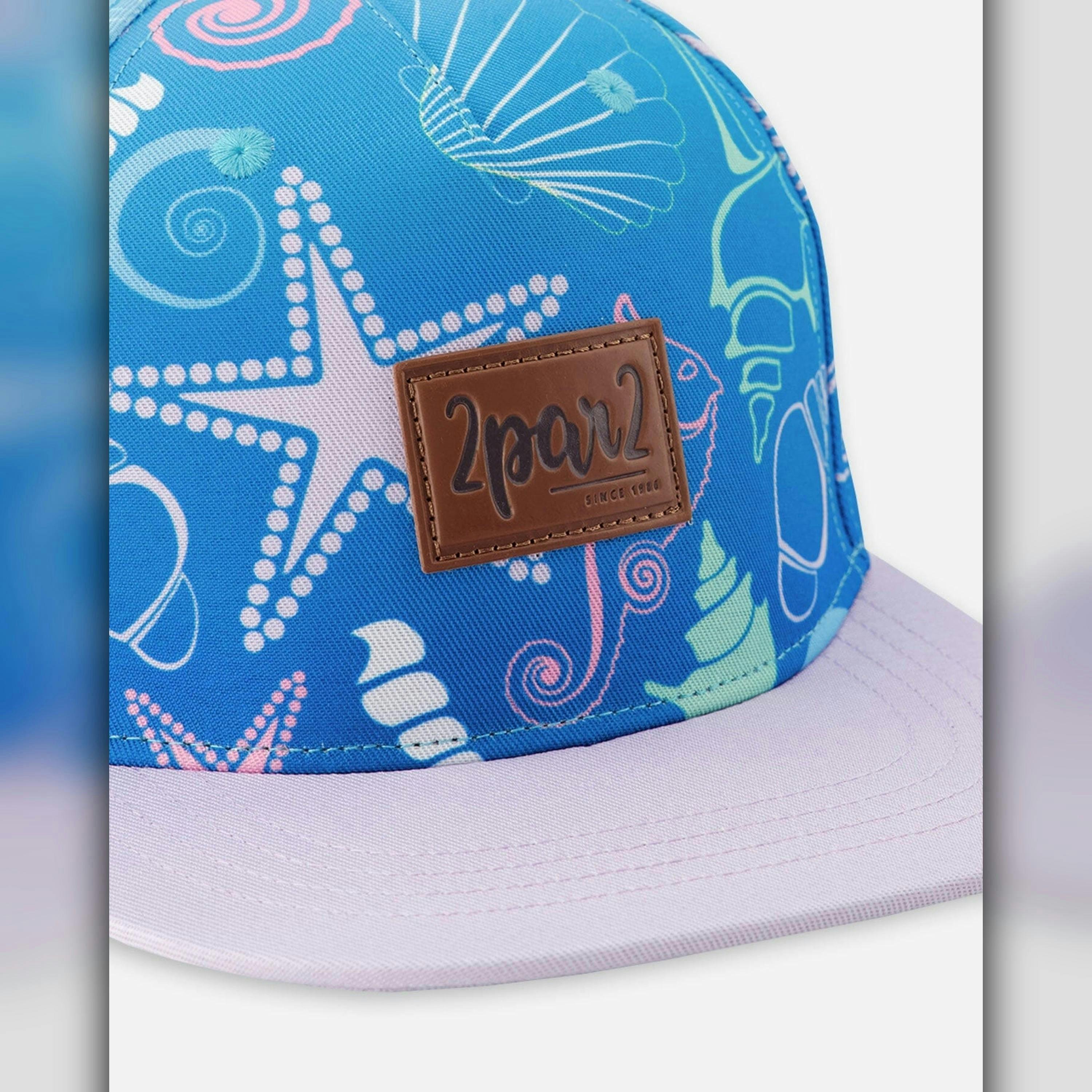 Cap Blue Shell Print , view 3 of 3