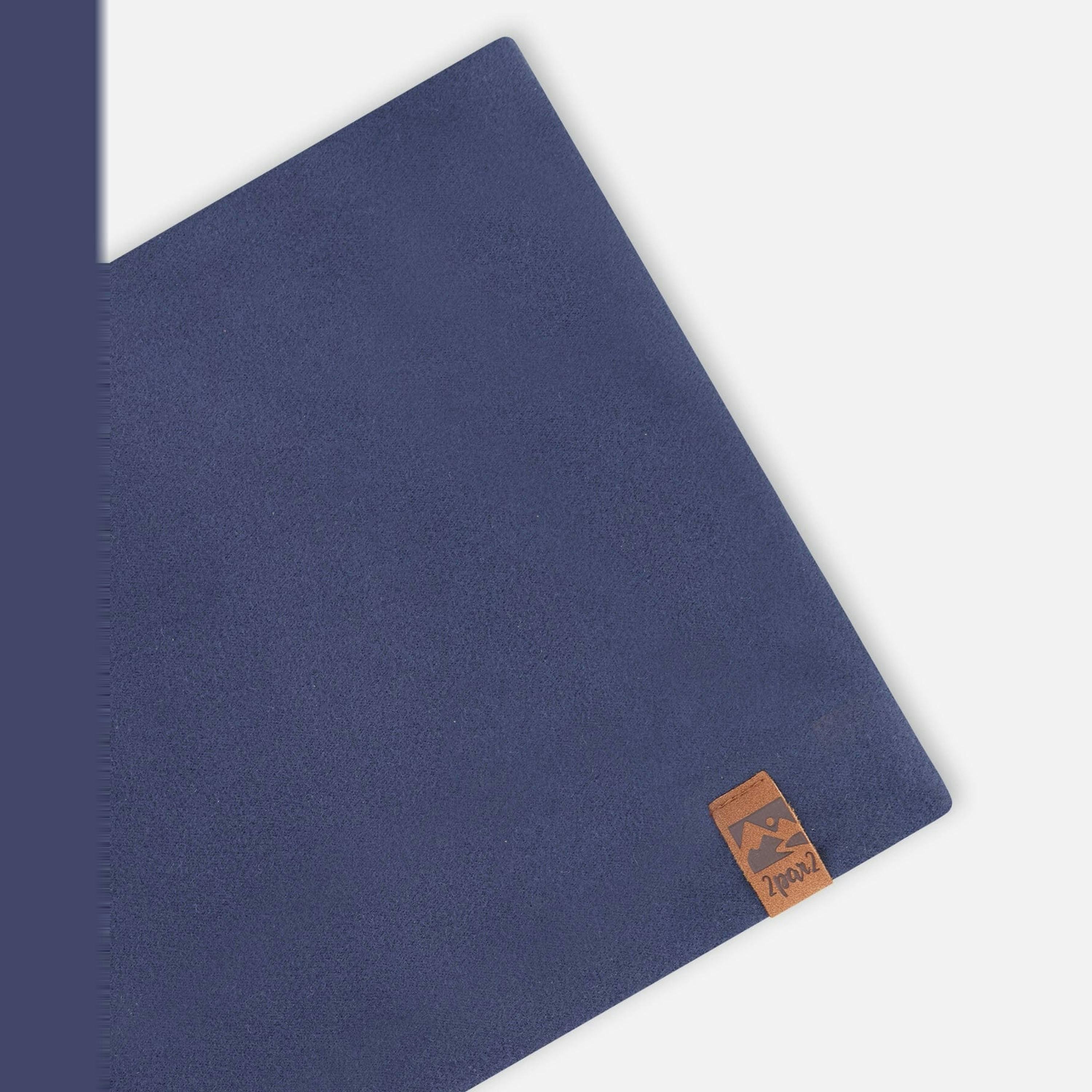 Stretch Jersey Neck Tube Navy Blue , view 4 of 4