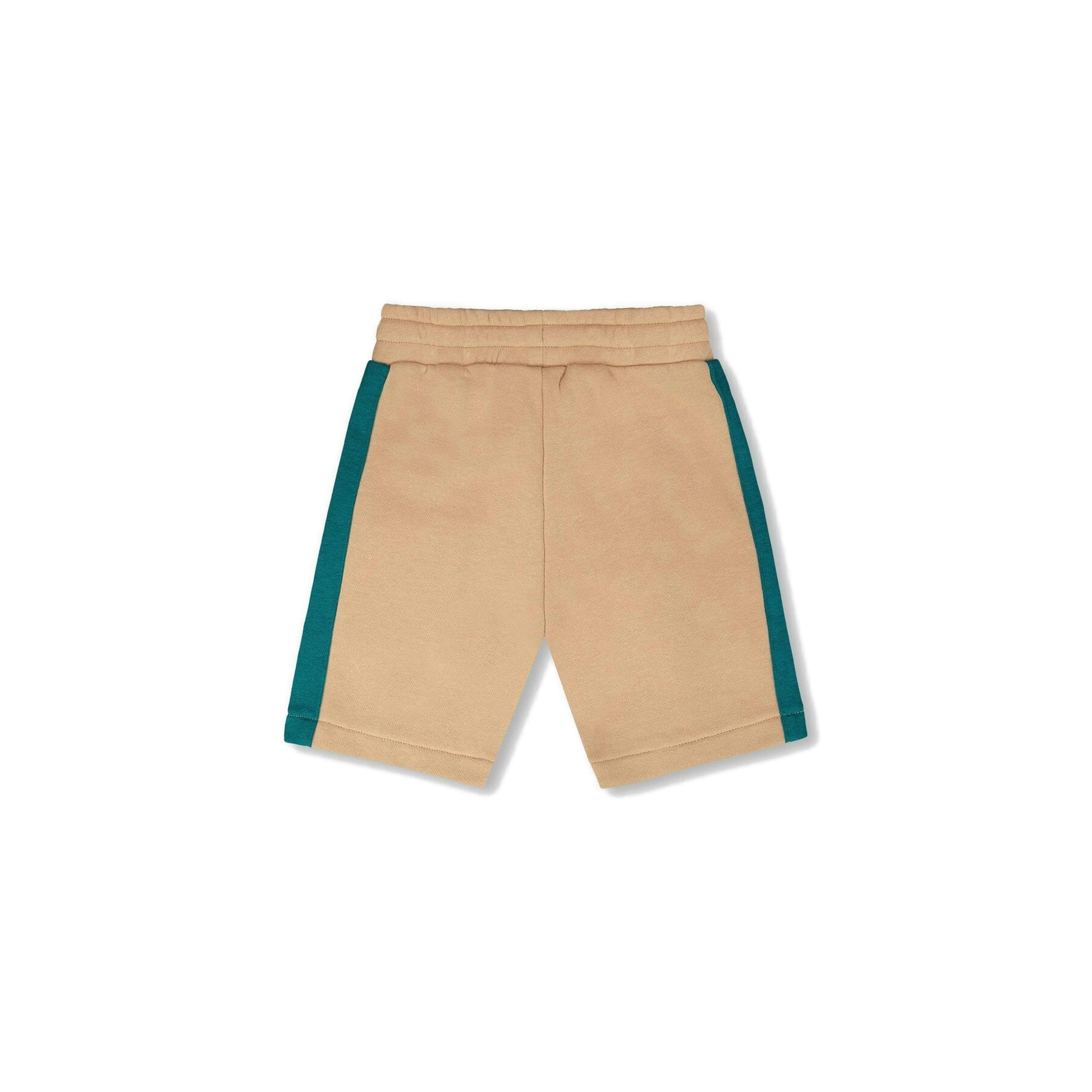 Sporty French Terry Shorts Beige , view 4 of 5