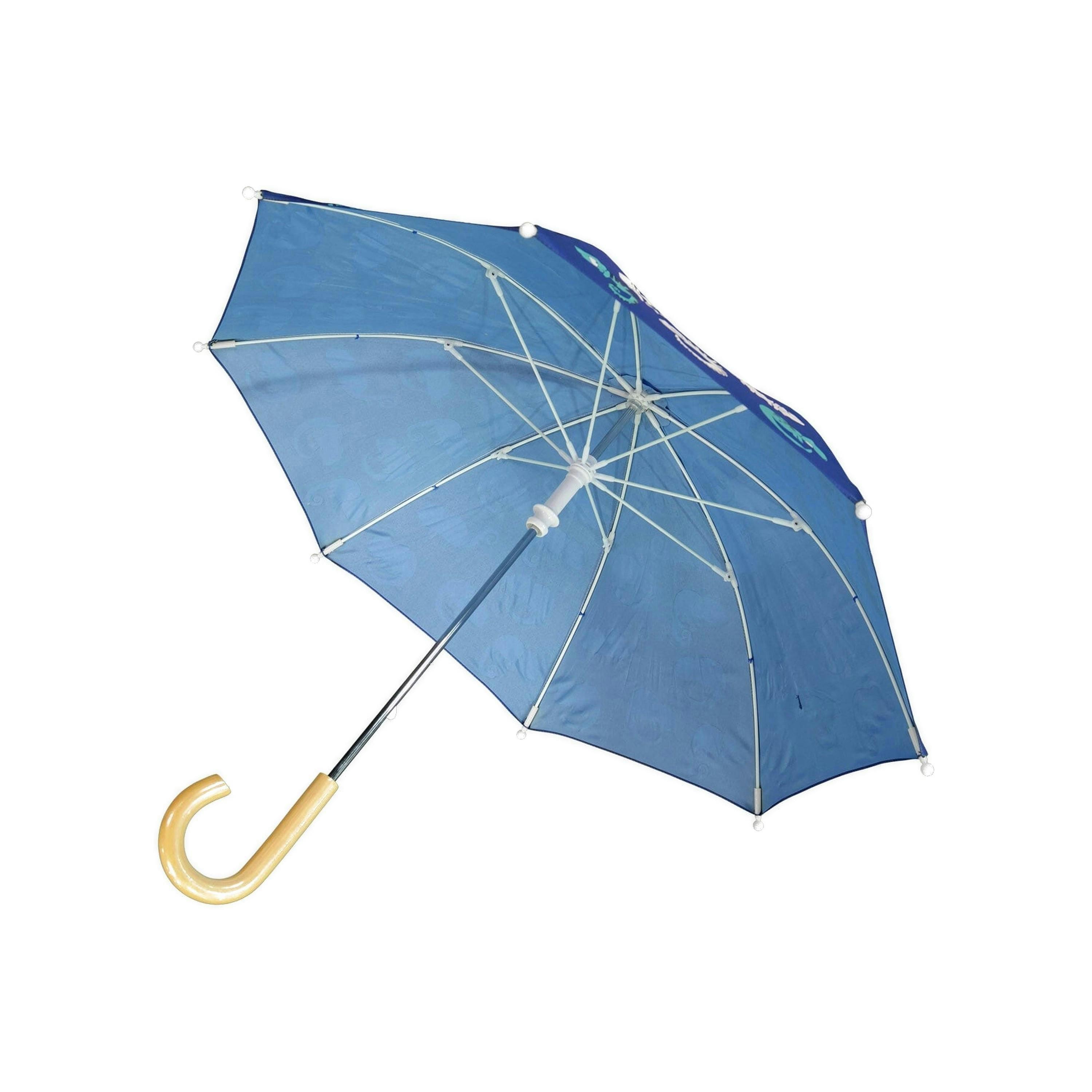 Color-Changing Umbrella Blue Chameleon Print , view 4 of 6