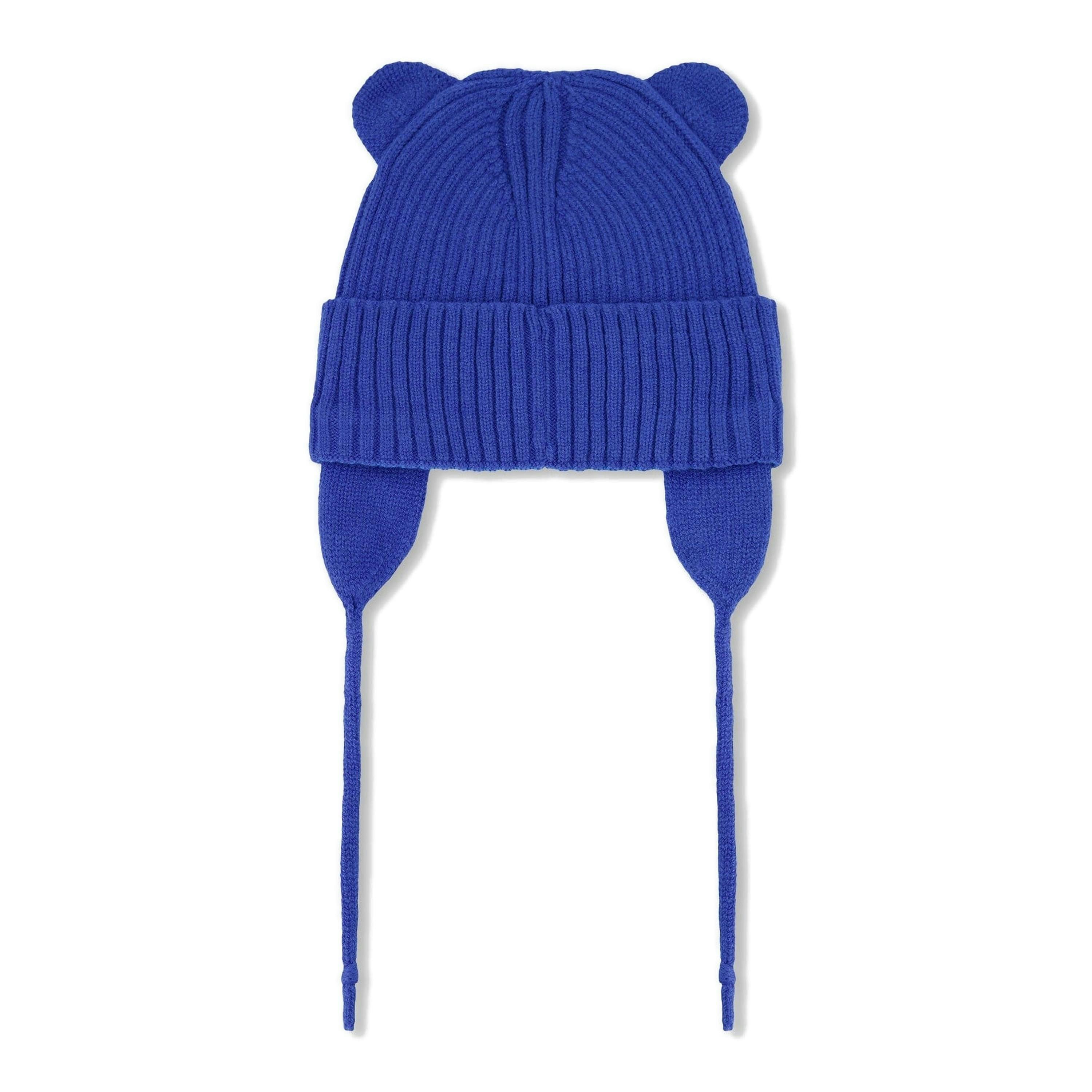 Baby Knit Hat Royal Blue , view 3 of 4