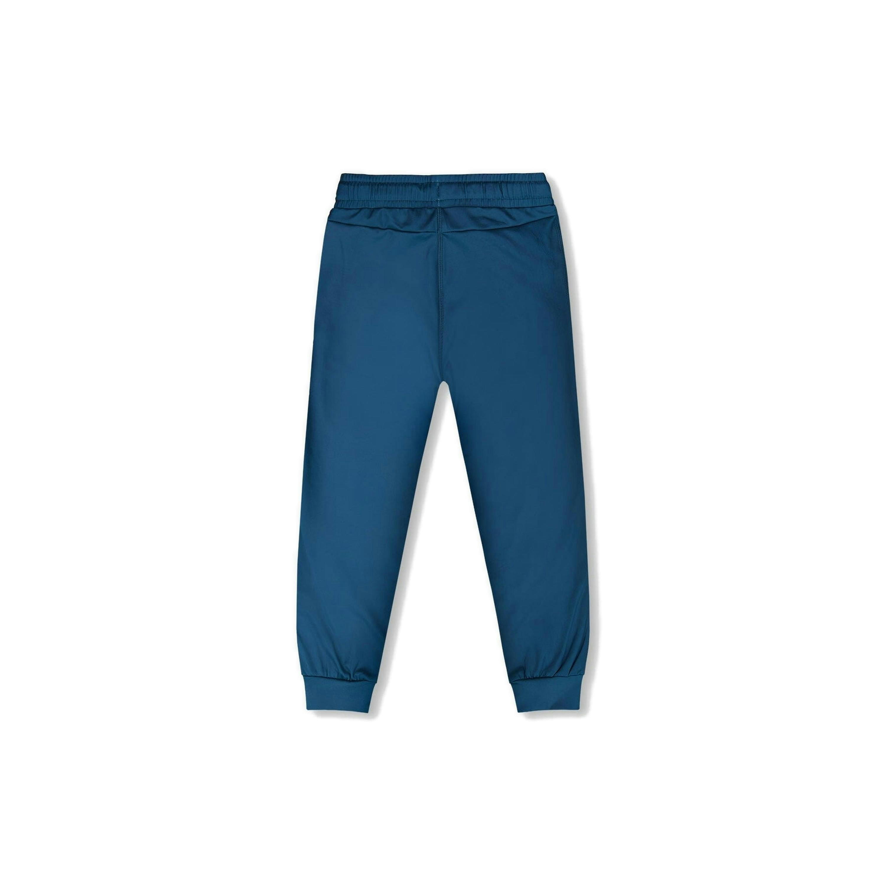 Athletic Pants In Recycled Polyester Teal , view 3 of 4