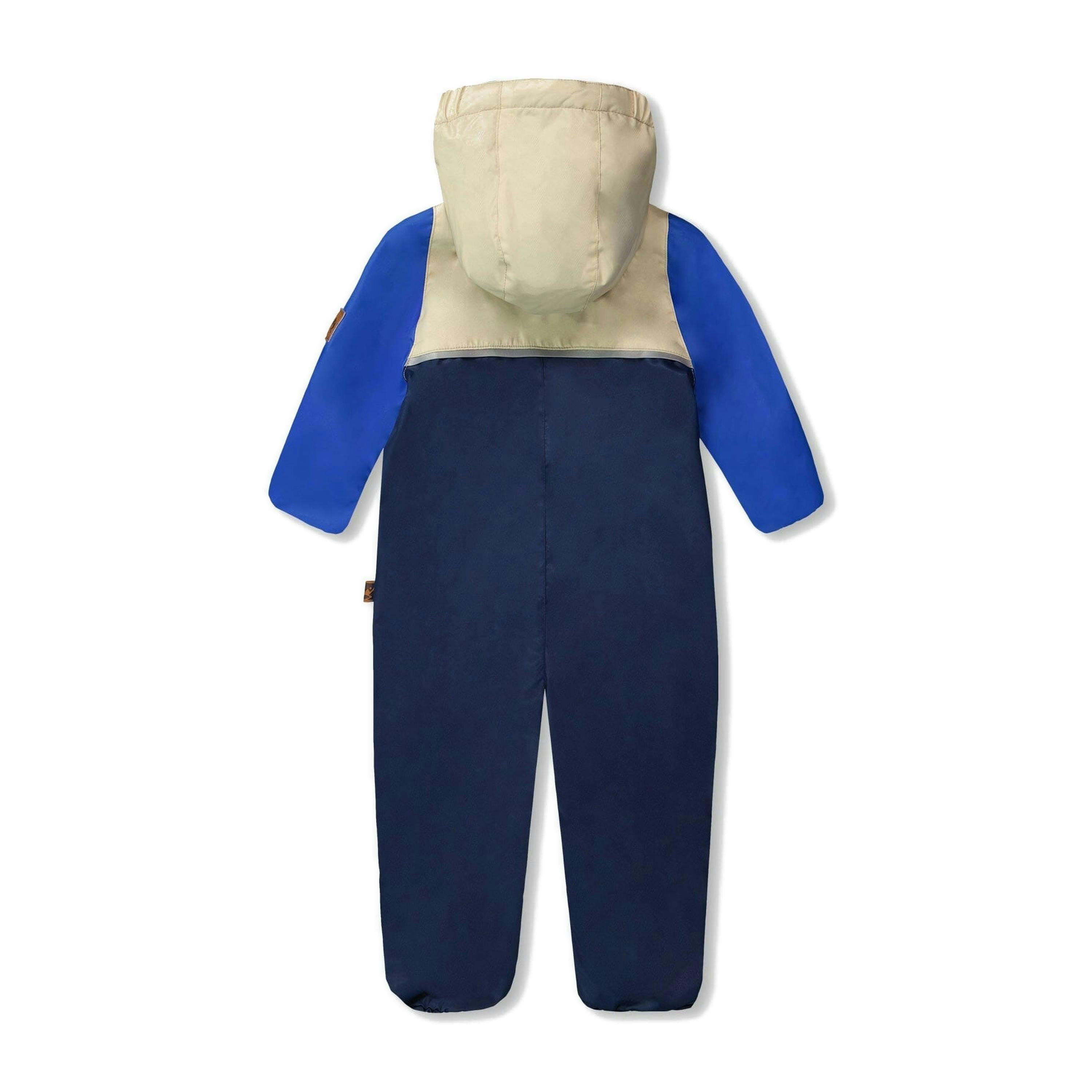 Baby Mid-Season One-Piece Outerwear With Hat Beige , view 3 of 5
