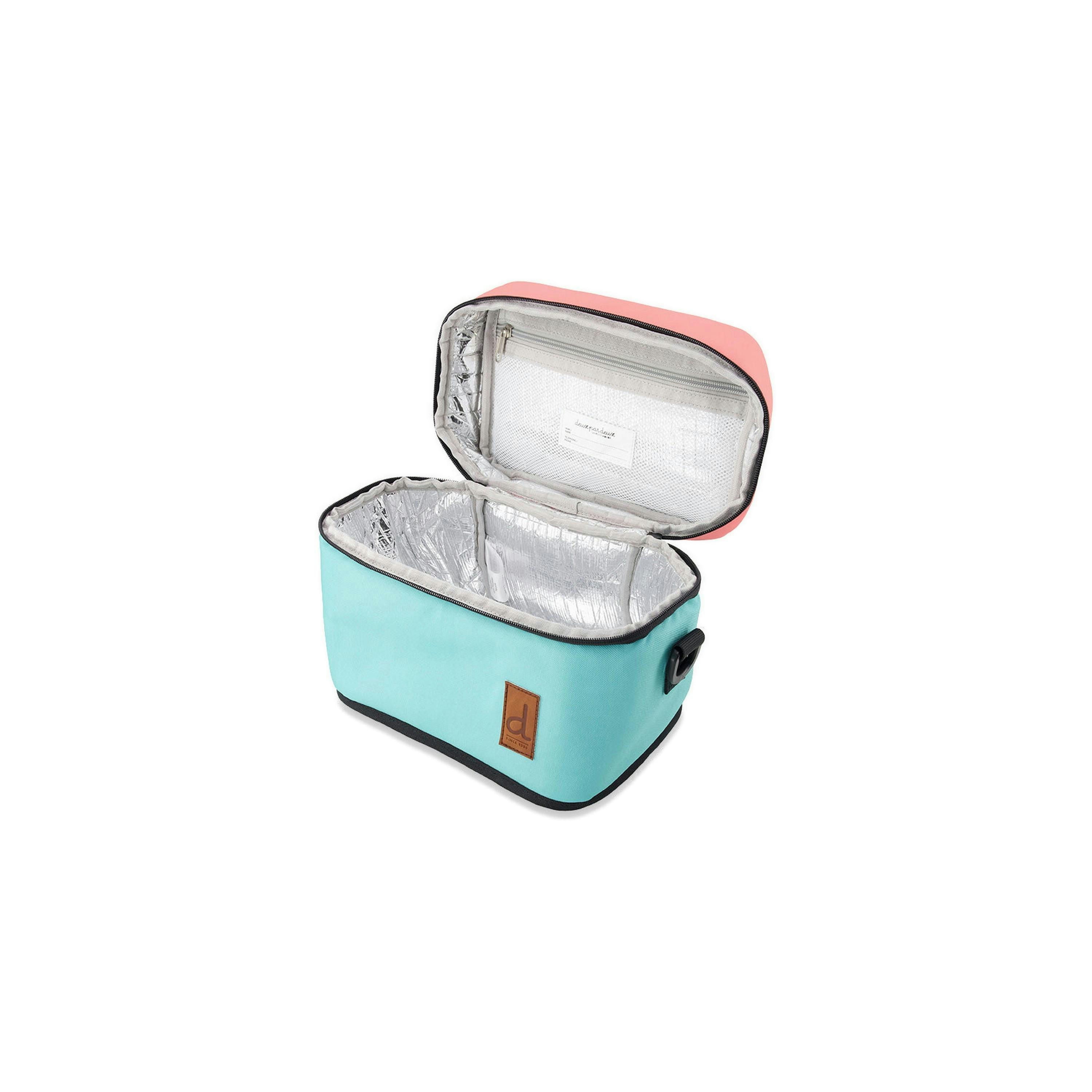 Lunch Box Lavender, Turquoise And Orange , view 3 of 4