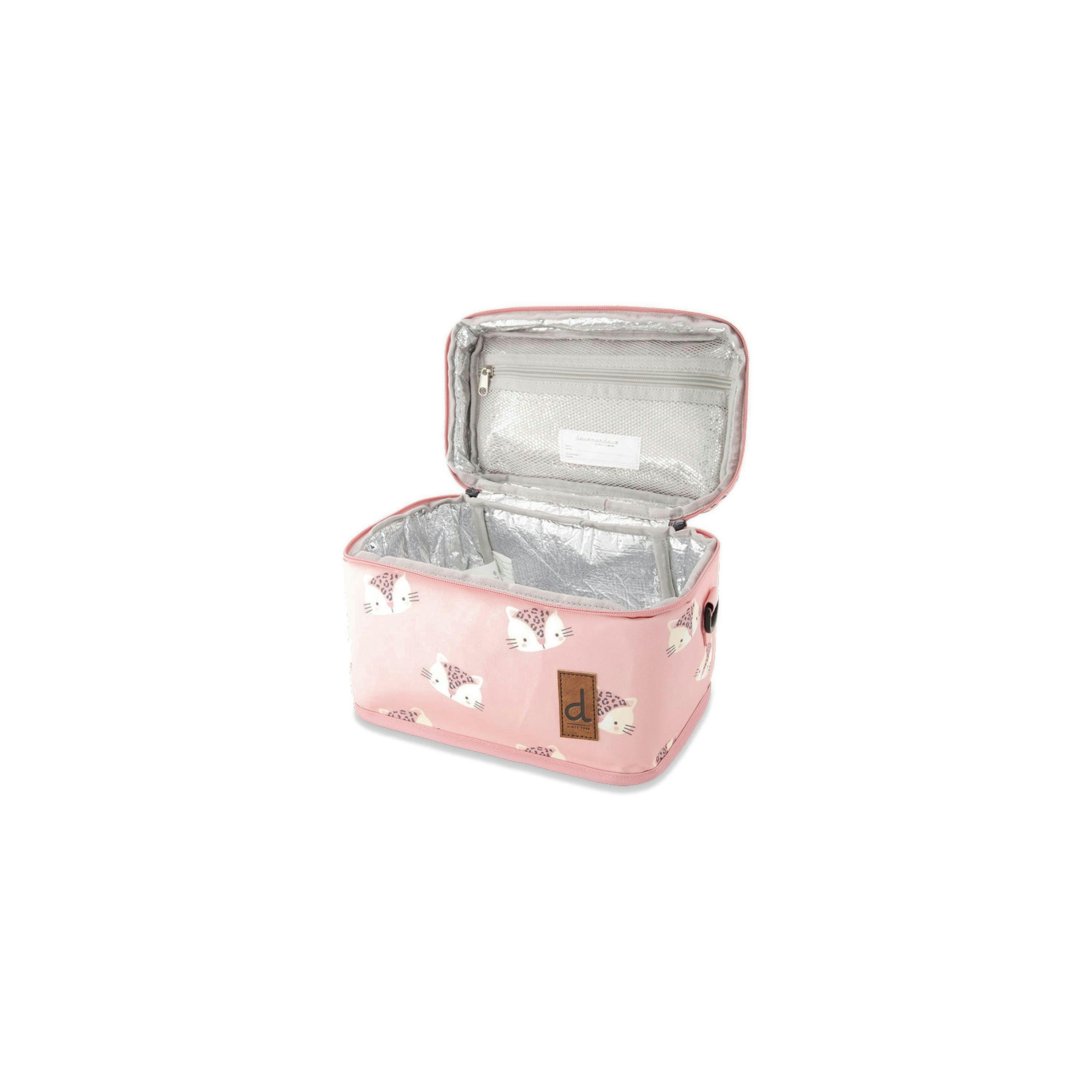 Lunch Box Pink Leopard Print , view 3 of 4