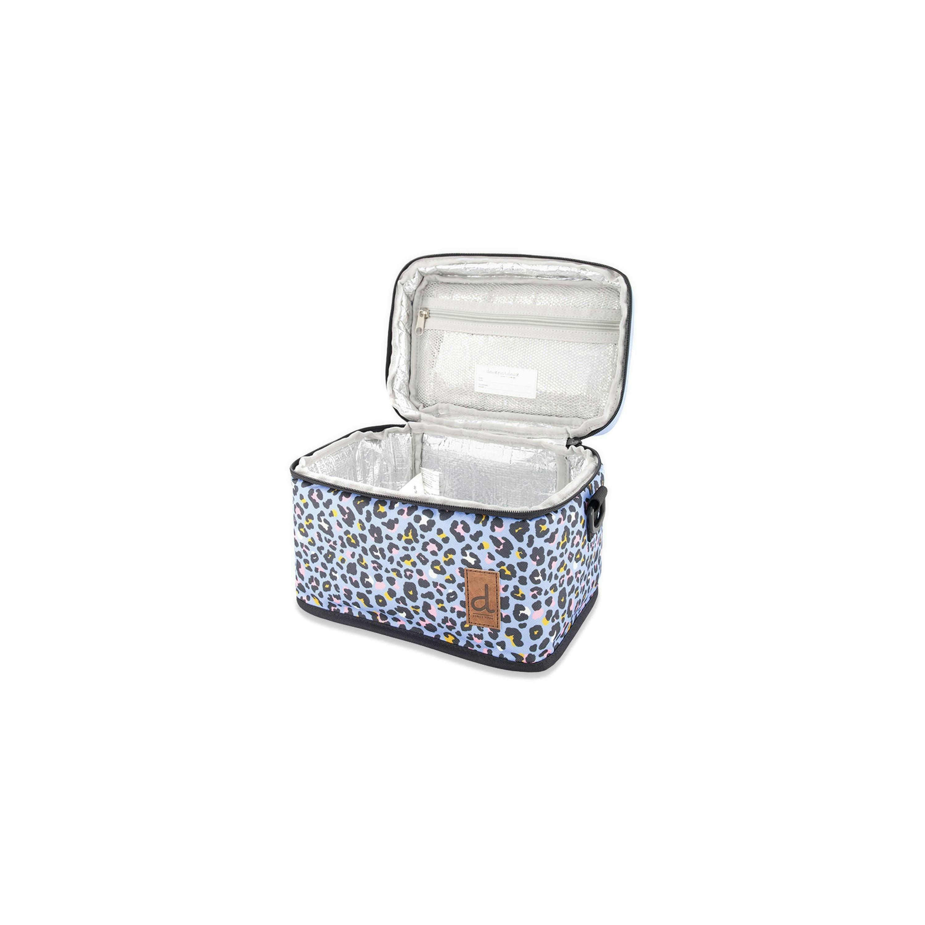 Lunch Box Blue Leopard Print , view 3 of 4