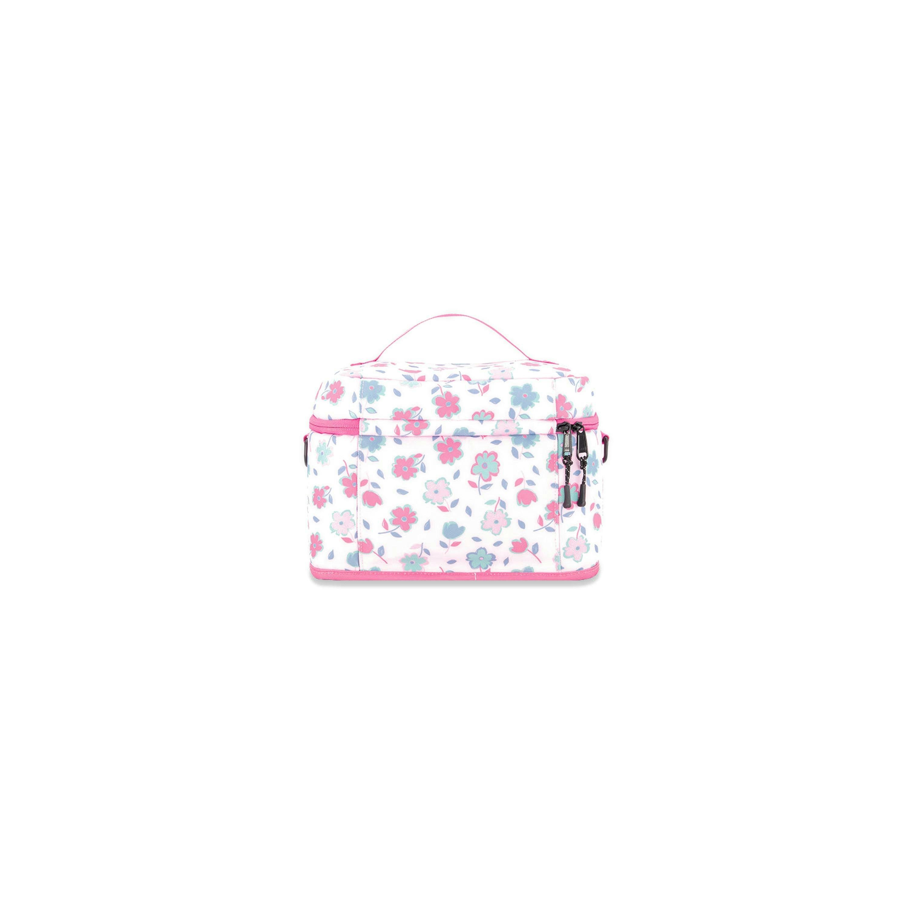 Lunch Box Pink Printed Flowers , view 2 of 4