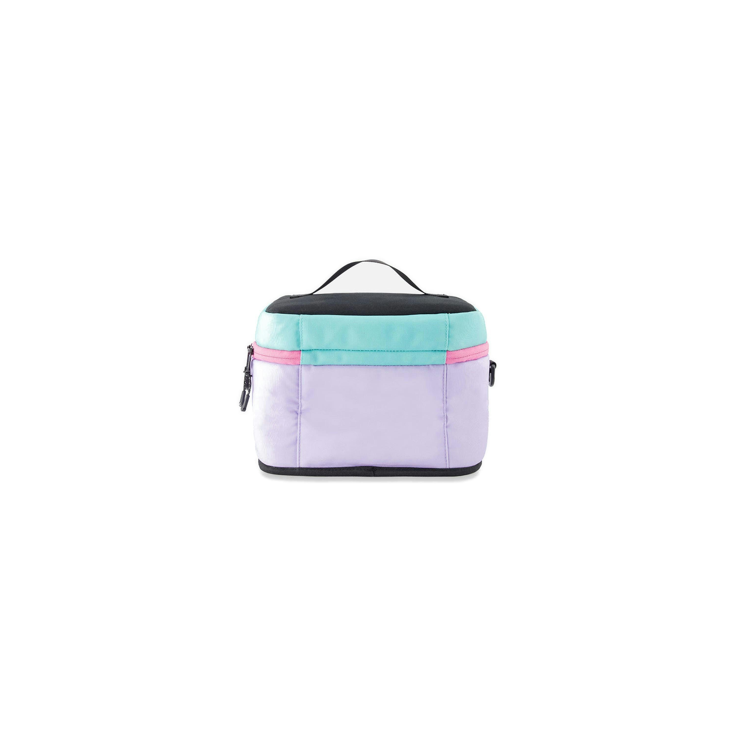Lunch Box Turquoise Blue, Pink And Mauve , view 2 of 4