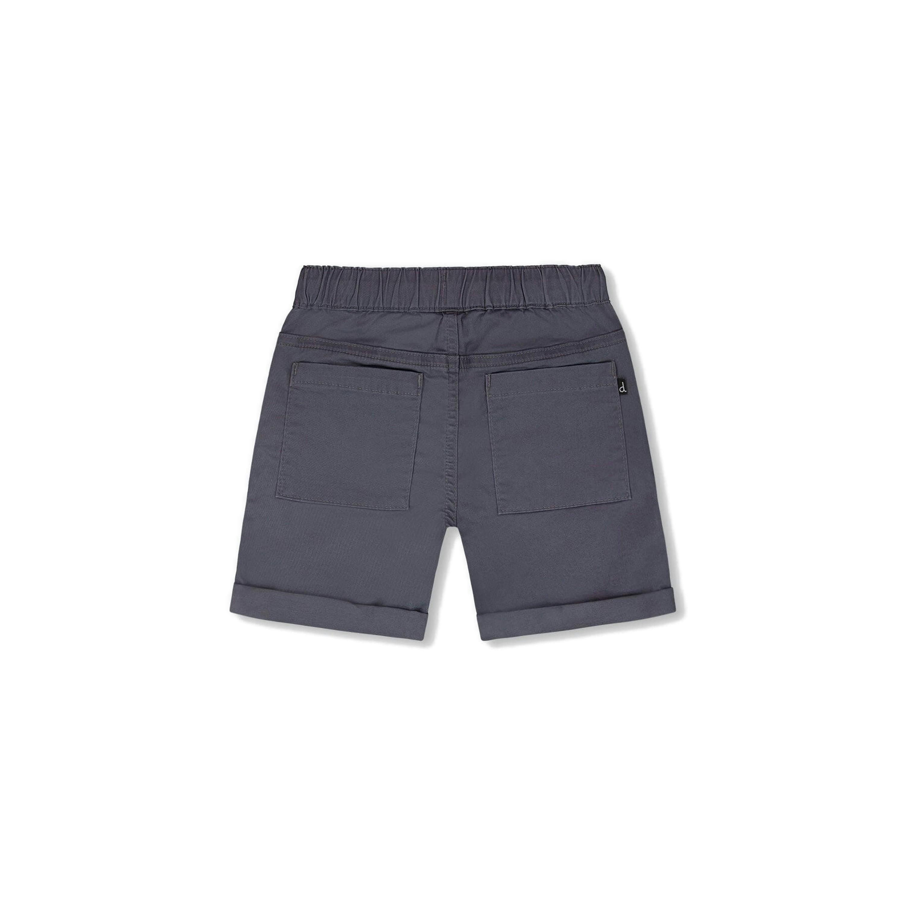 Stretch Twill Shorts Grey , view 3 of 4