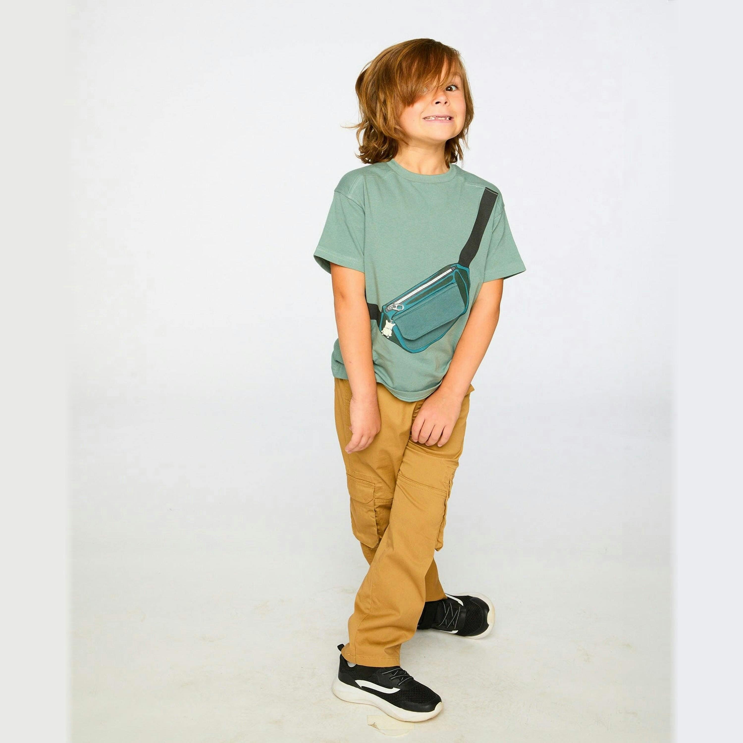 Stretch Twill Carpenter Pants Beige , view 3 of 4