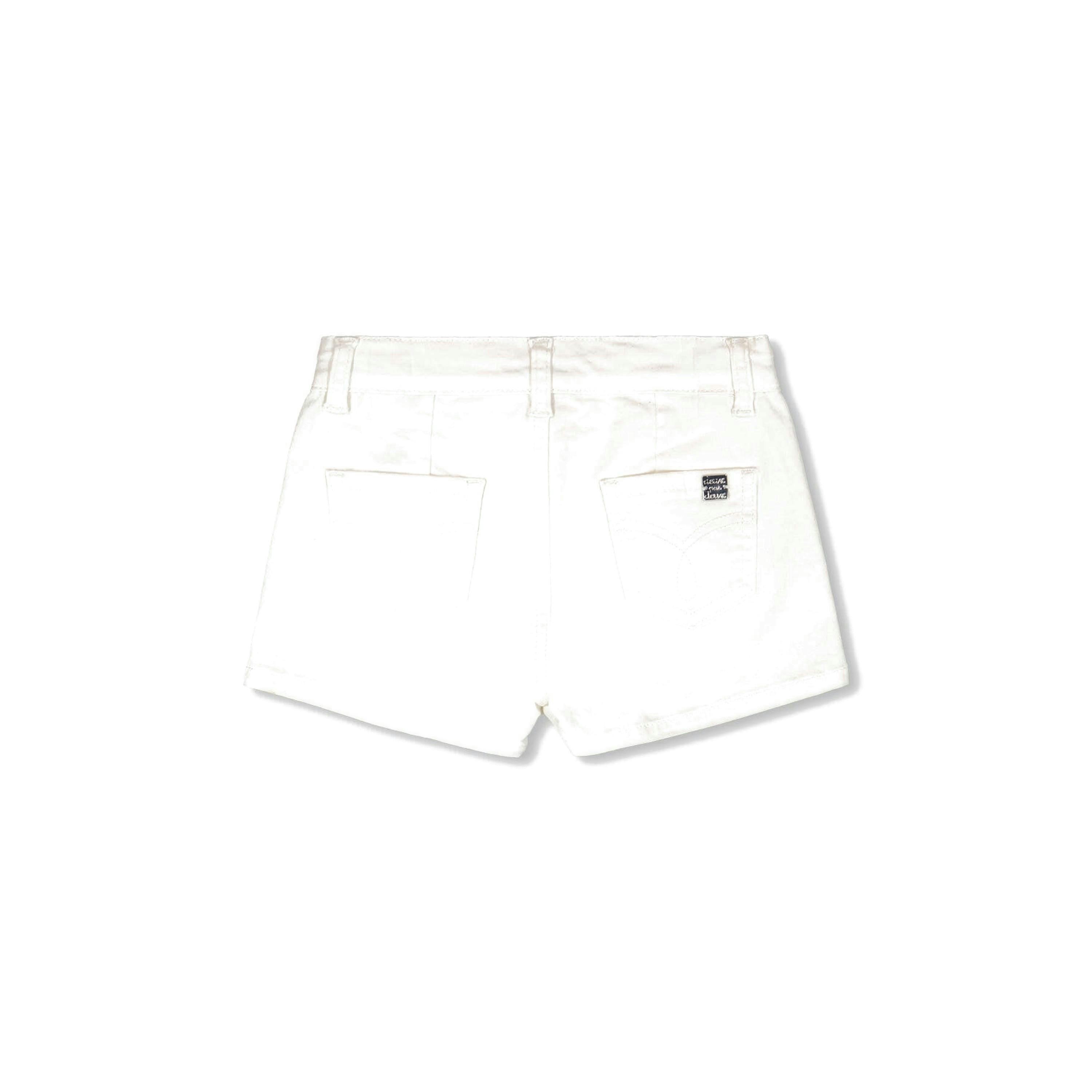 Stretch Twill Skort White , view 3 of 4