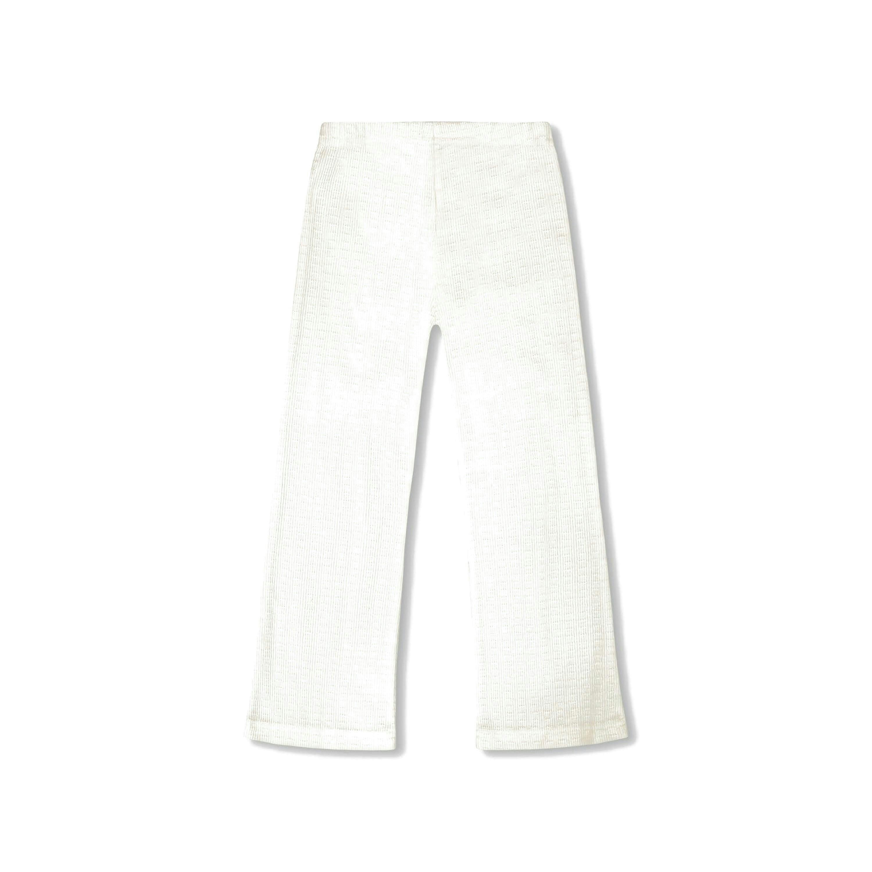 Crinkle Jersey Leggings Off White , view 3 of 4