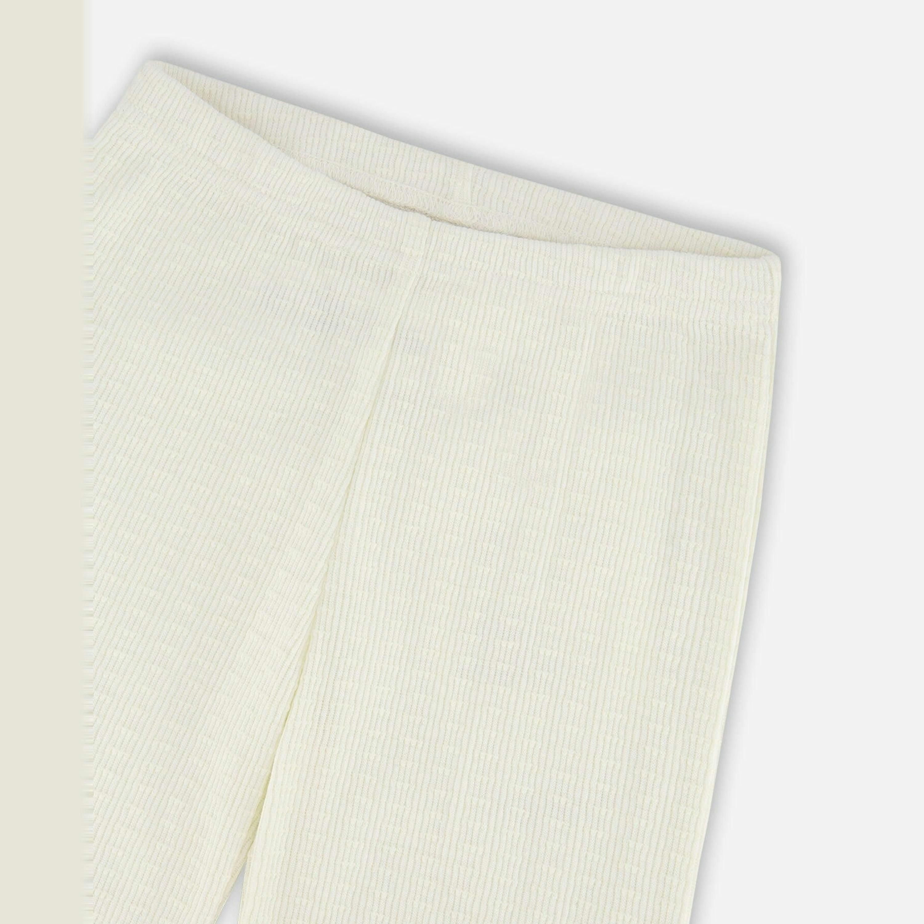 Crinkle Jersey Leggings Off White , view 4 of 4