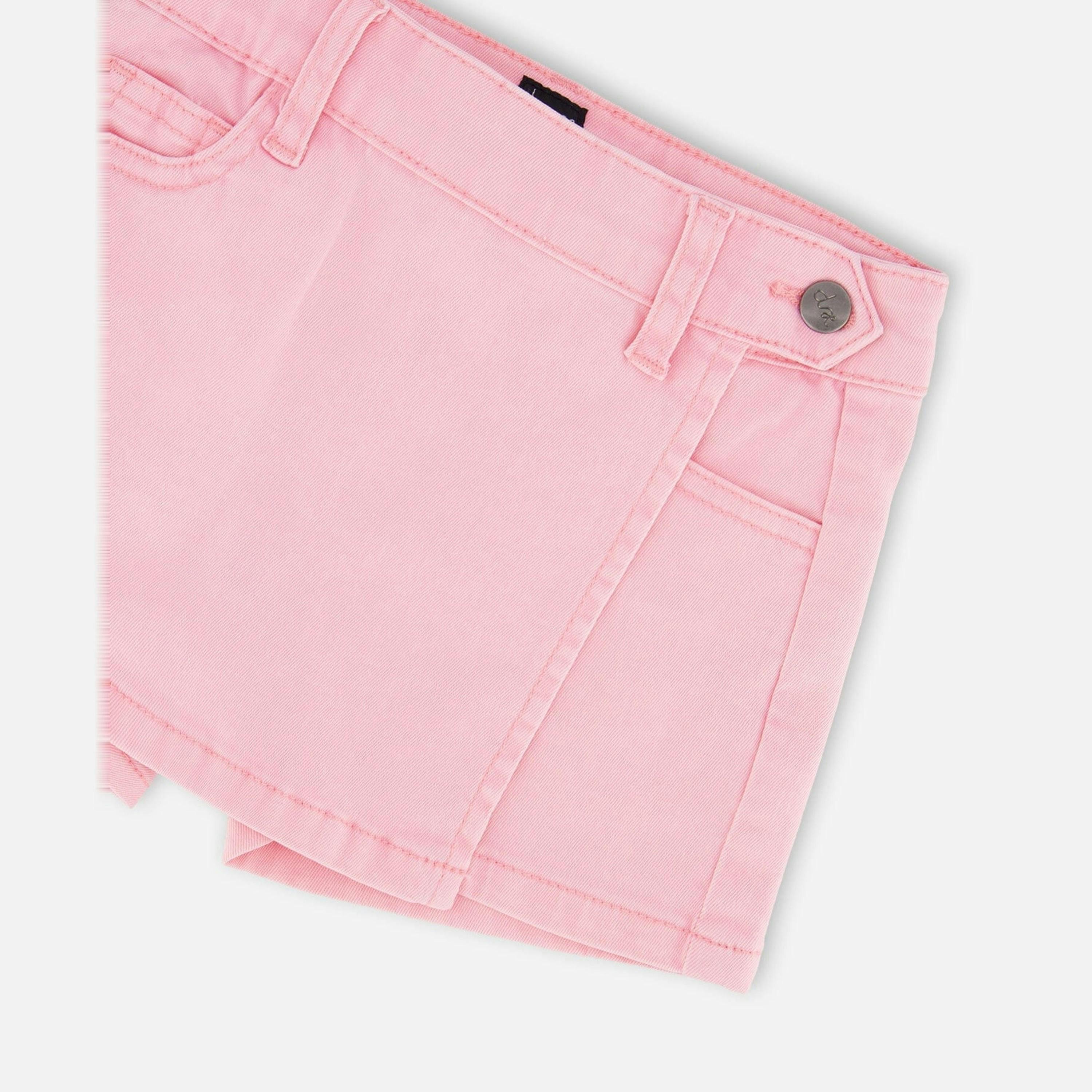 Stretch Twill Skort Pink , view 4 of 4