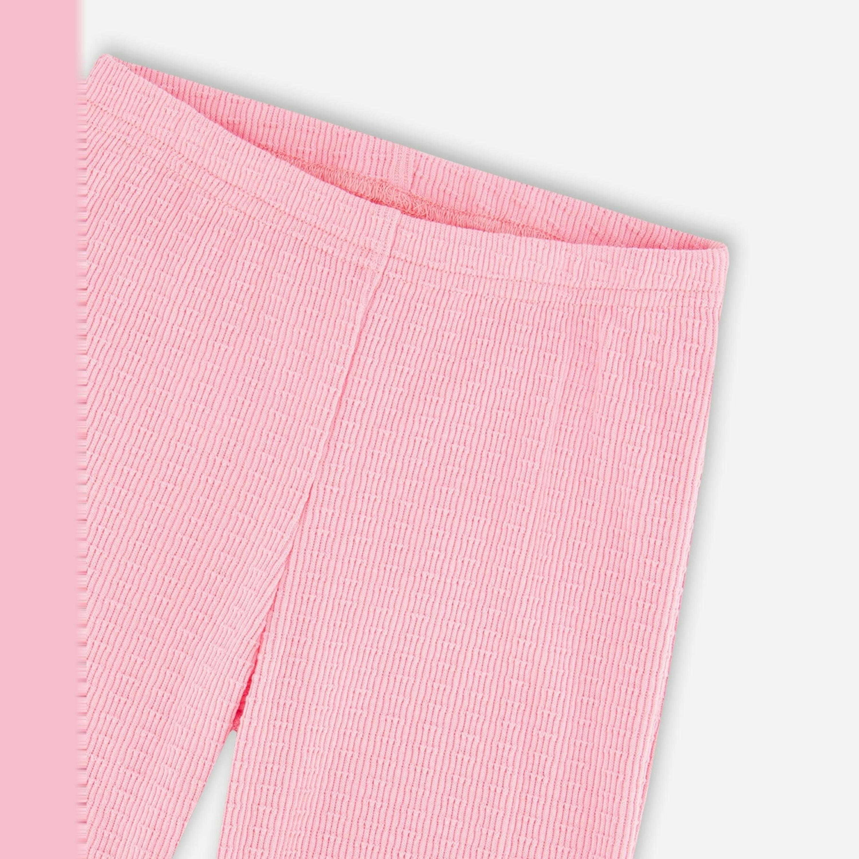 Crinkle Jersey Leggings Pink , view 4 of 4