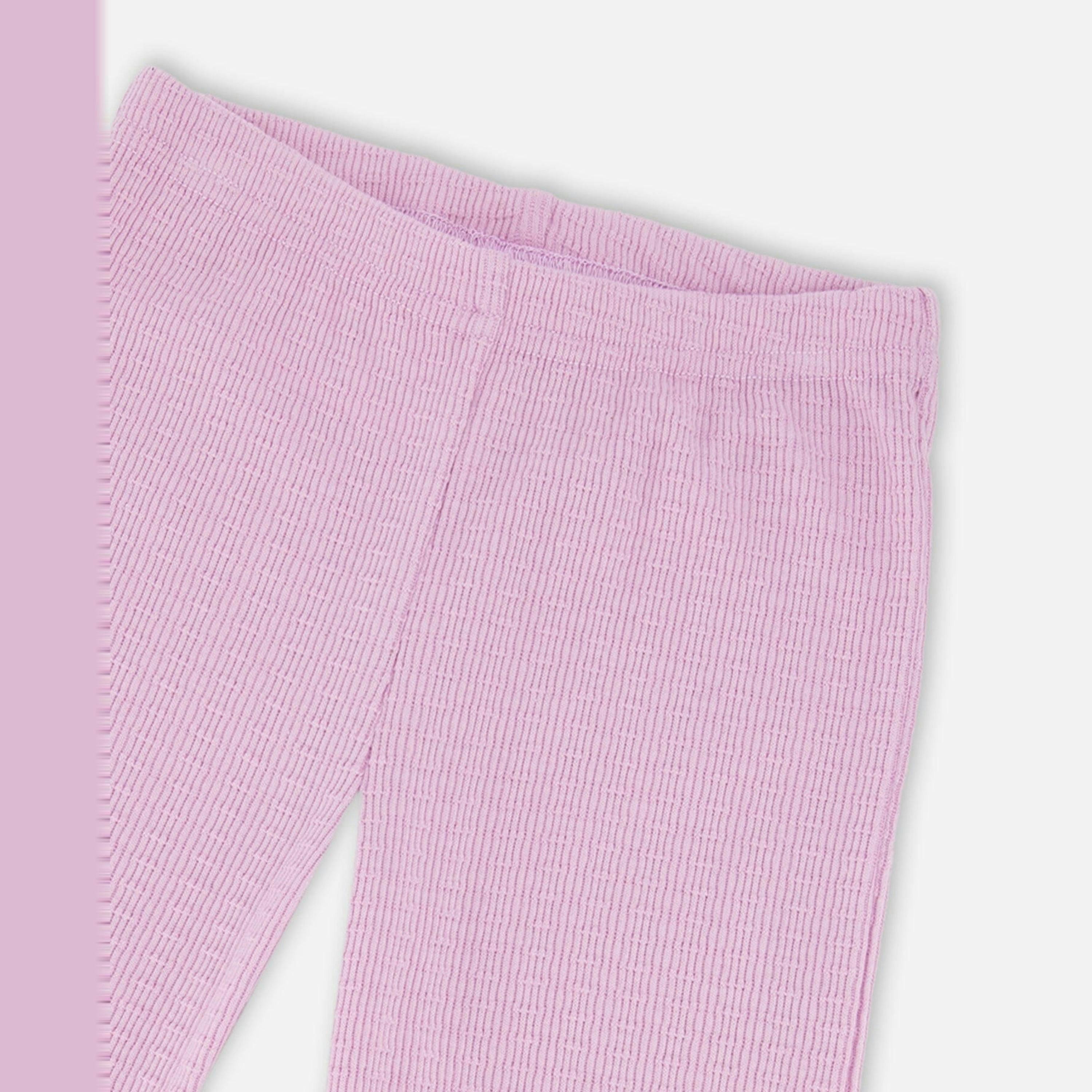 Crinkle Jersey Leggings Lilac , view 4 of 5