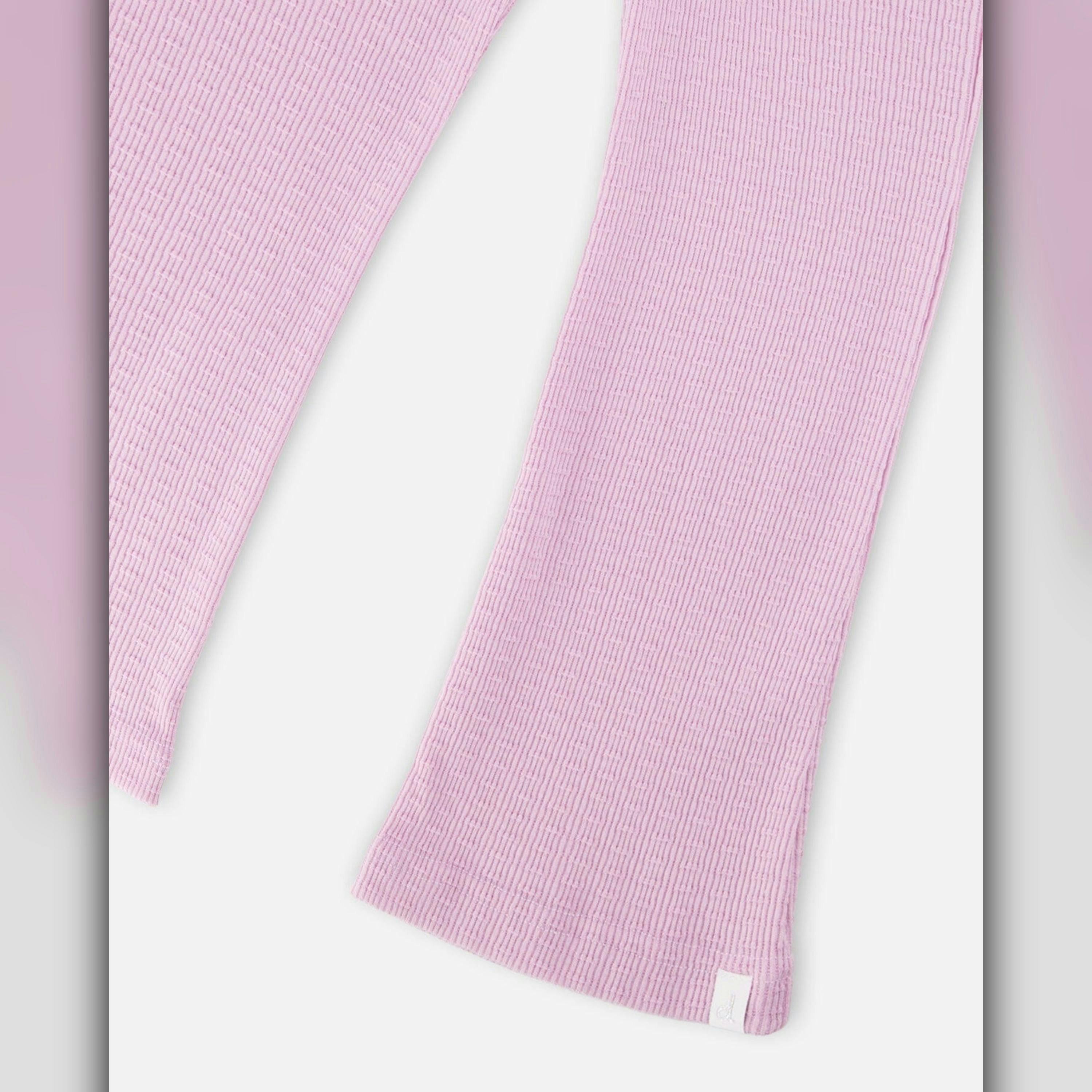 Crinkle Jersey Leggings Lilac , view 5 of 5