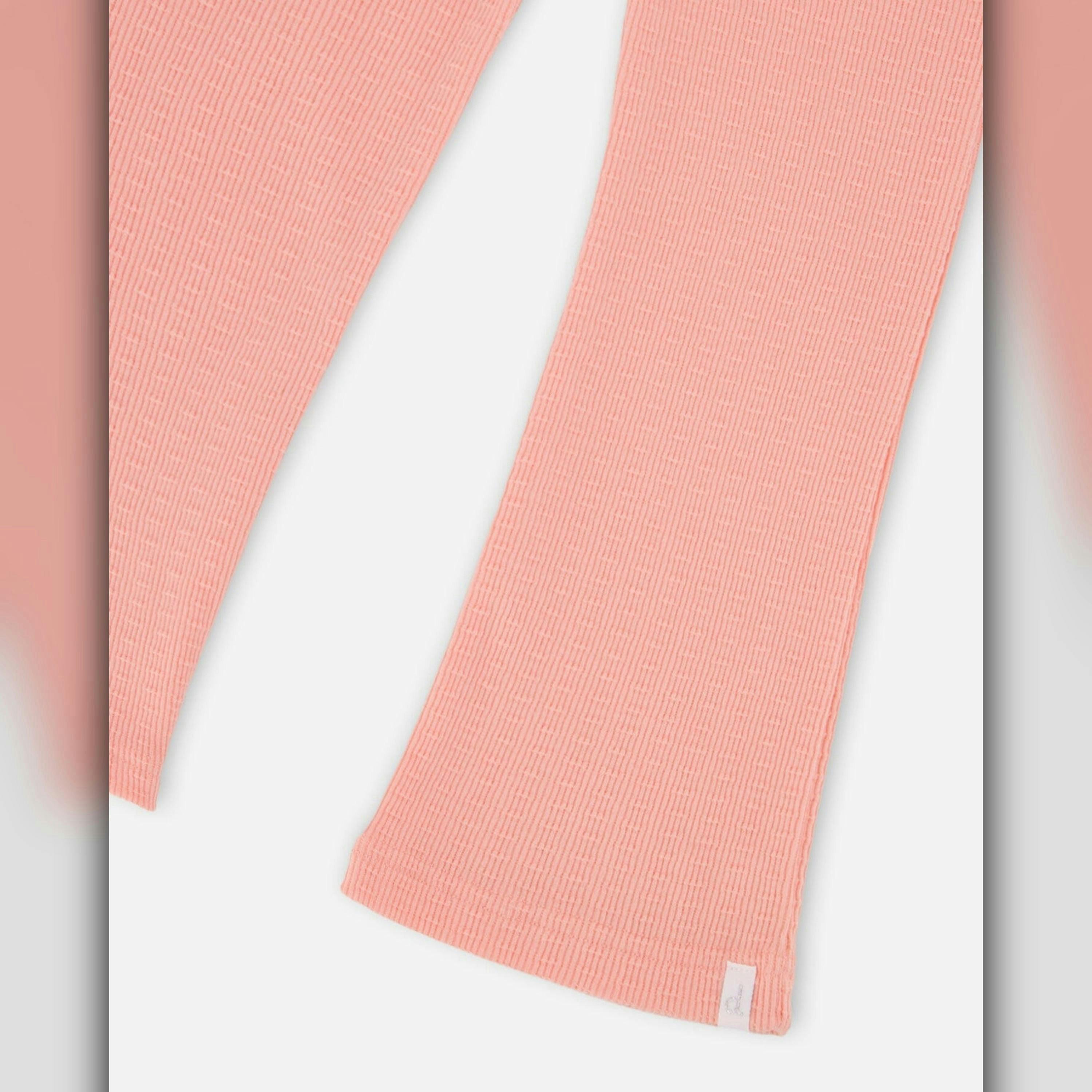 Crinkle Jersey Leggings Peach Pink , view 5 of 5