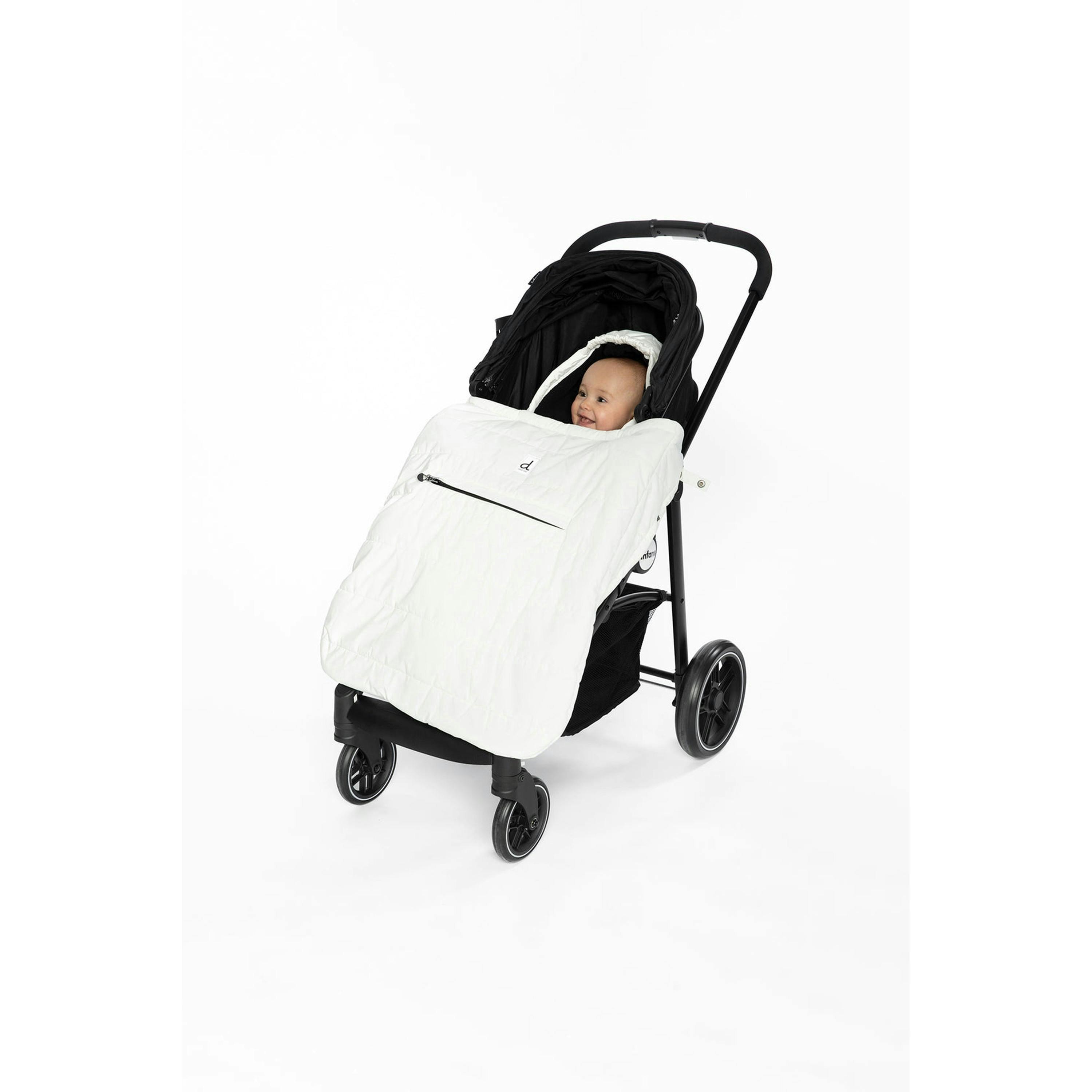 Multi-Function Baby Carrier For Car Seats And Strollers Off White , view 4 of 6