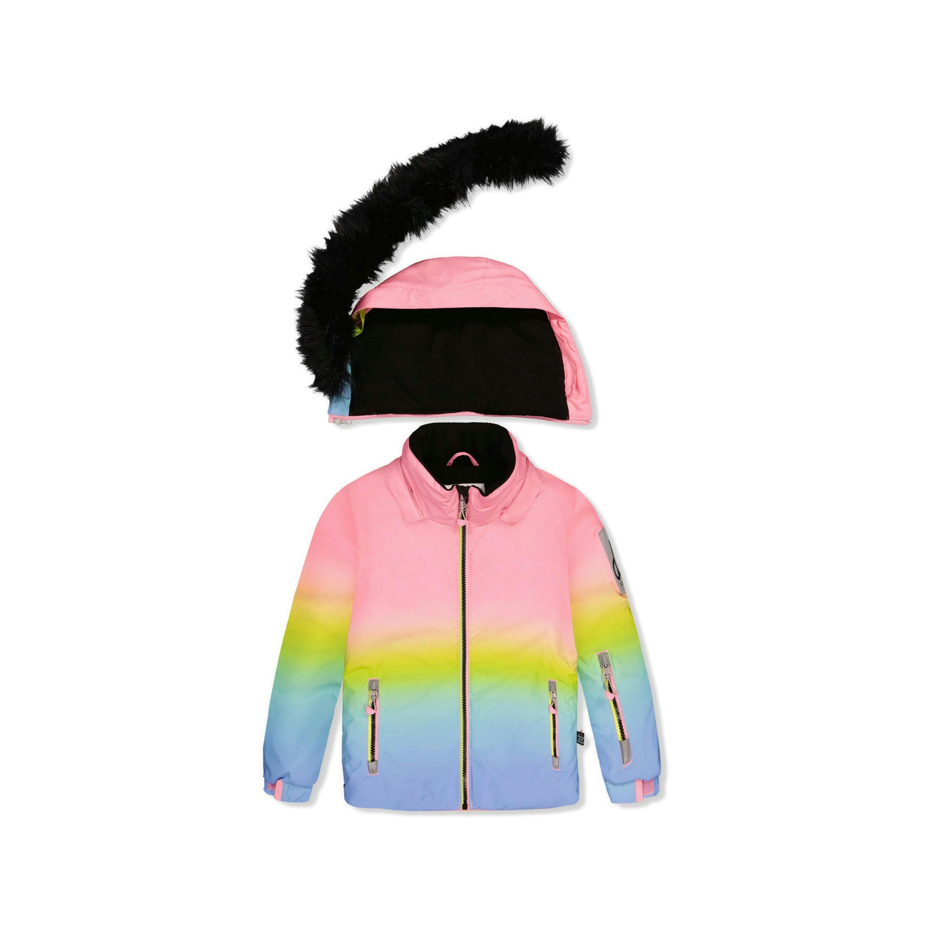 Two Piece Play Snowsuit Multicolor Gradient , view 4 of 6