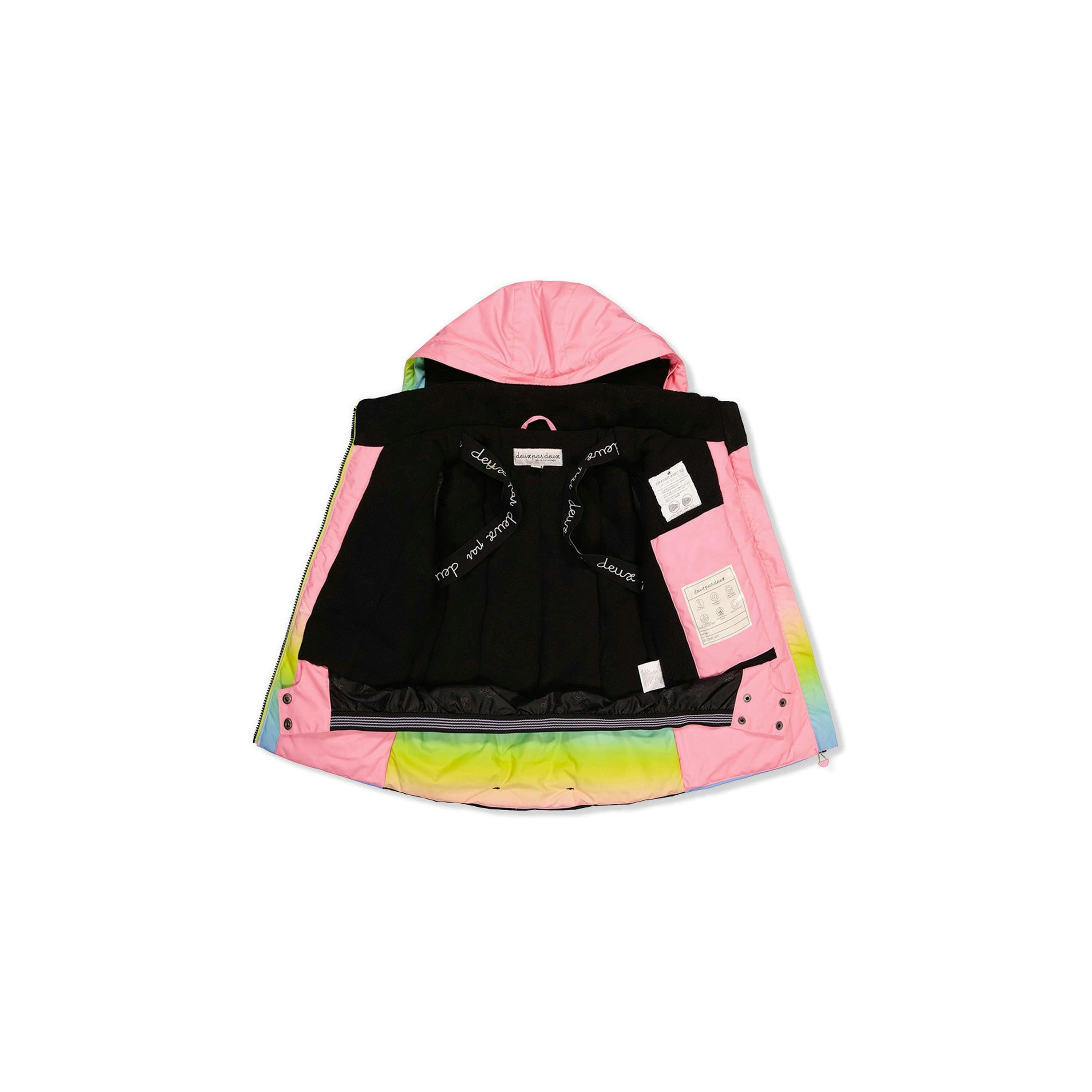 Two Piece Play Snowsuit Multicolor Gradient , view 6 of 6