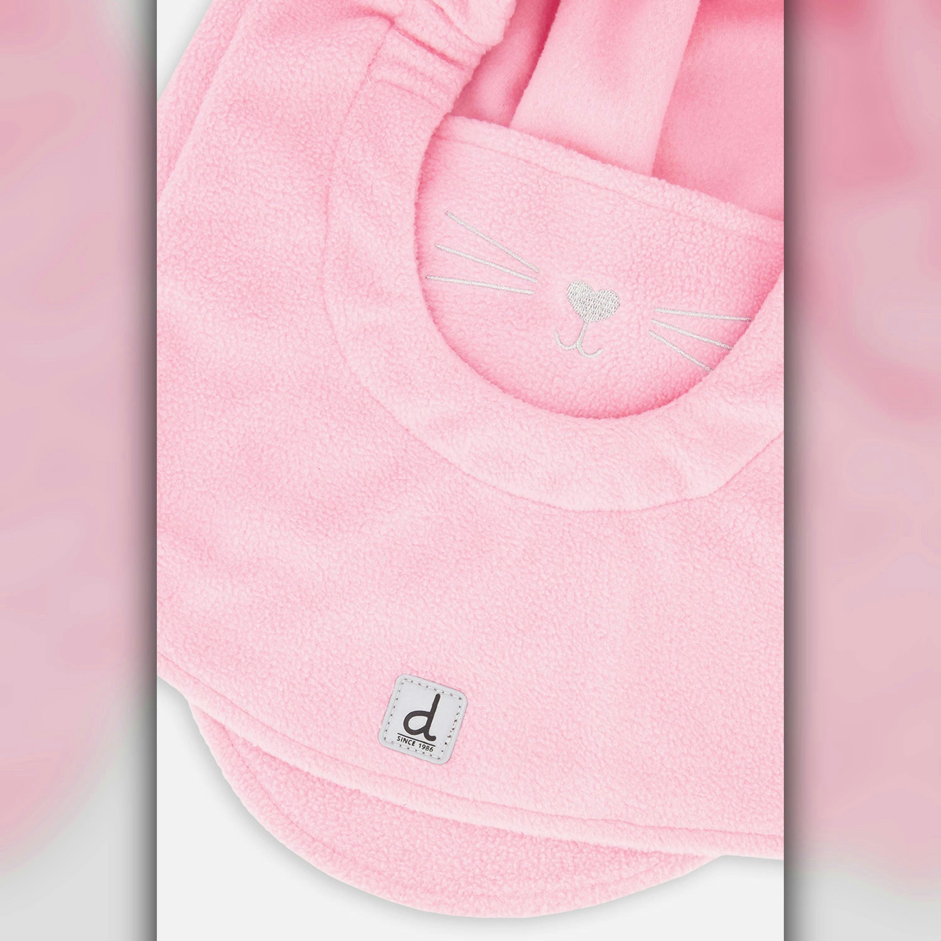 Oversized Polar Balaclava For Ski Helmet Pink , view 5 of 5