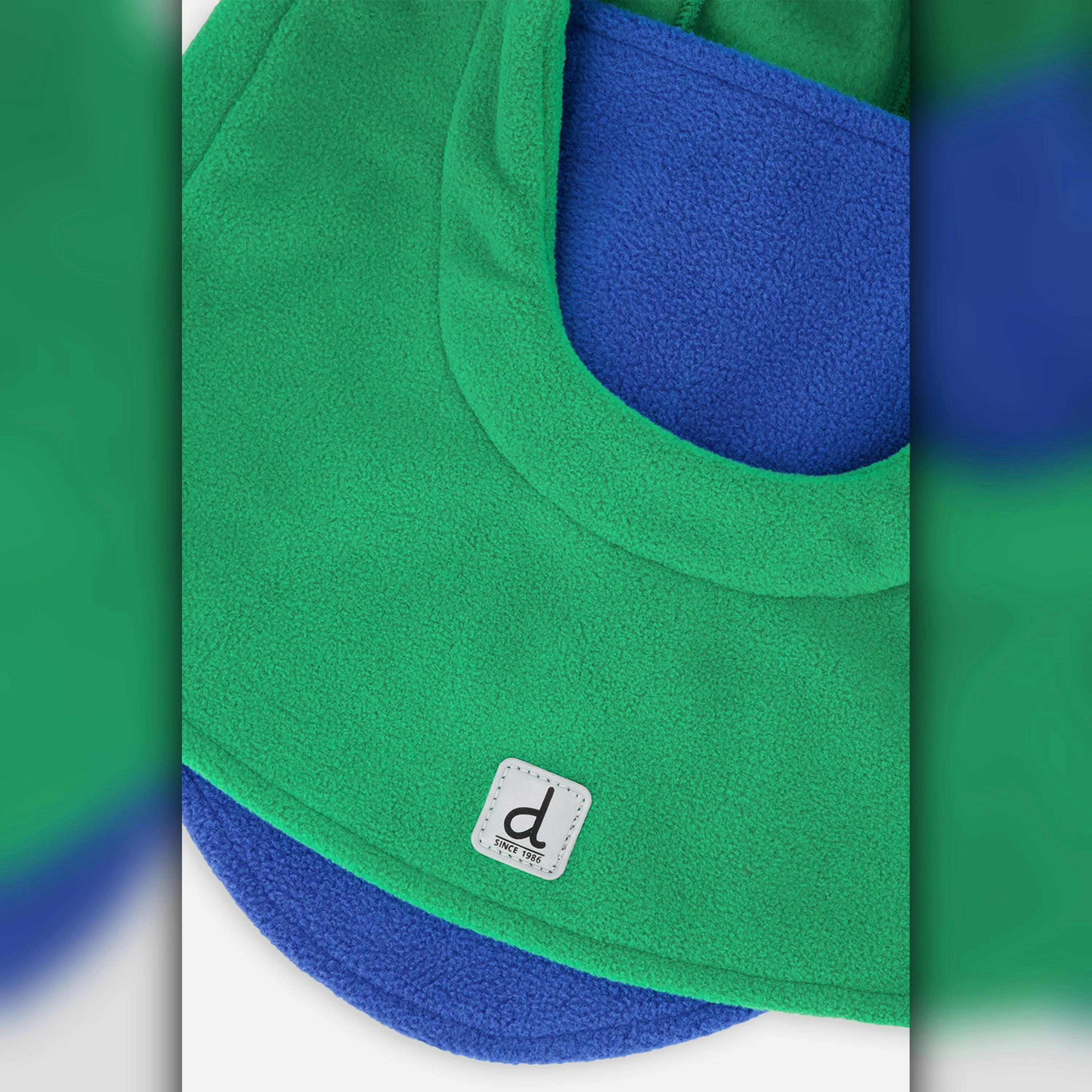 Oversized Dino Polar Balaclava For Ski Helmet Bright Green , view 5 of 5