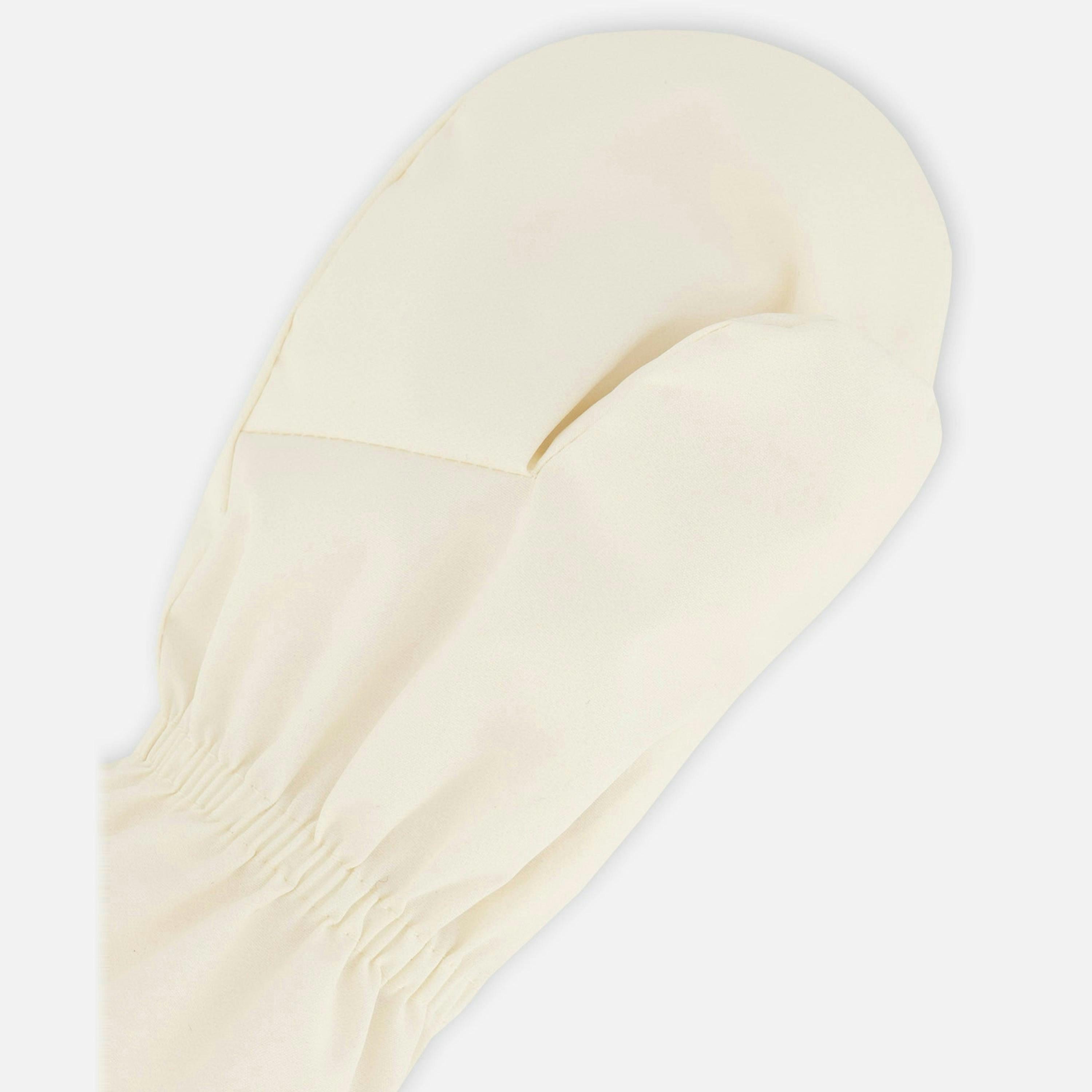 Lined Baby Mittens Off-White , view 4 of 4