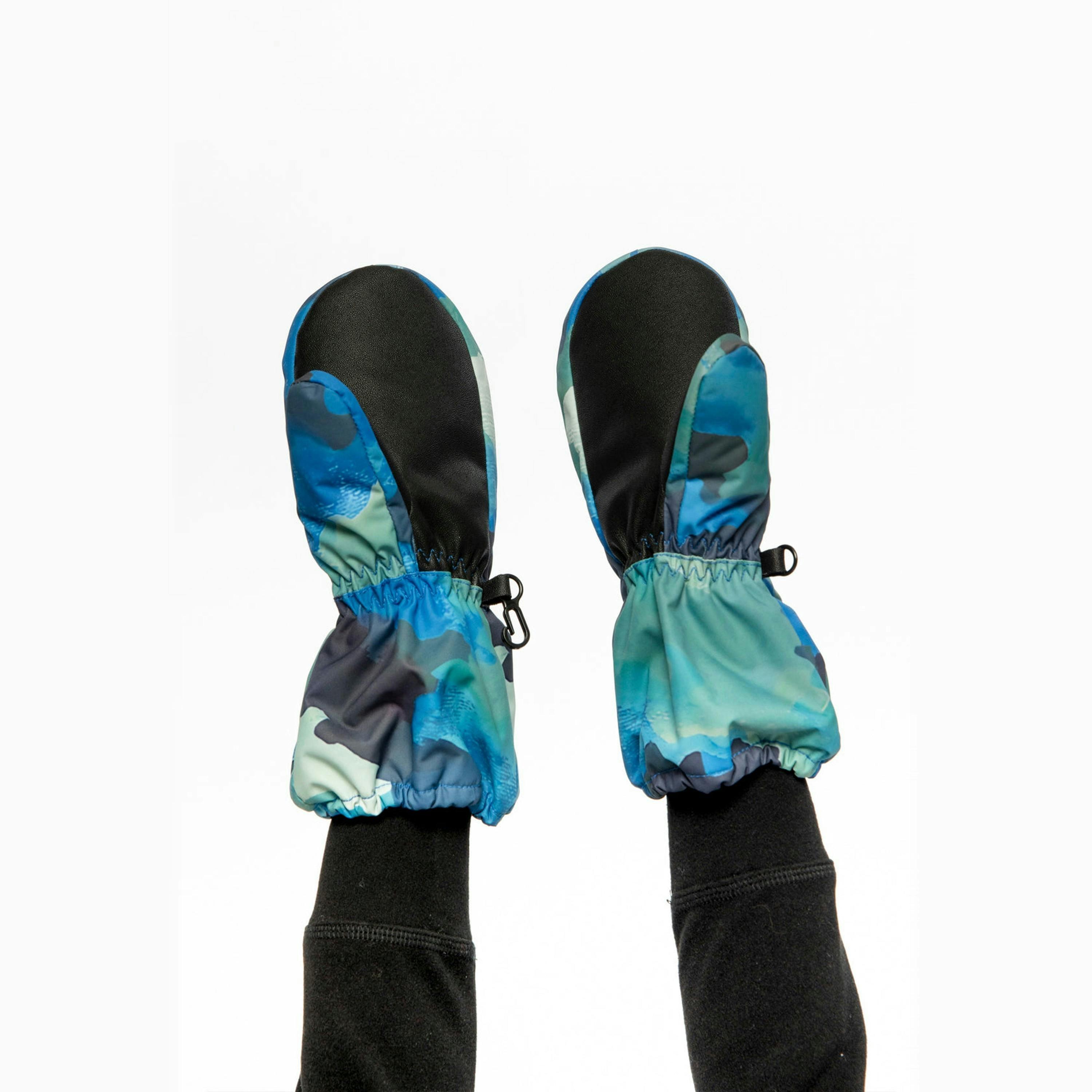 Play Winter Mittens Blue Camouflage , view 3 of 5
