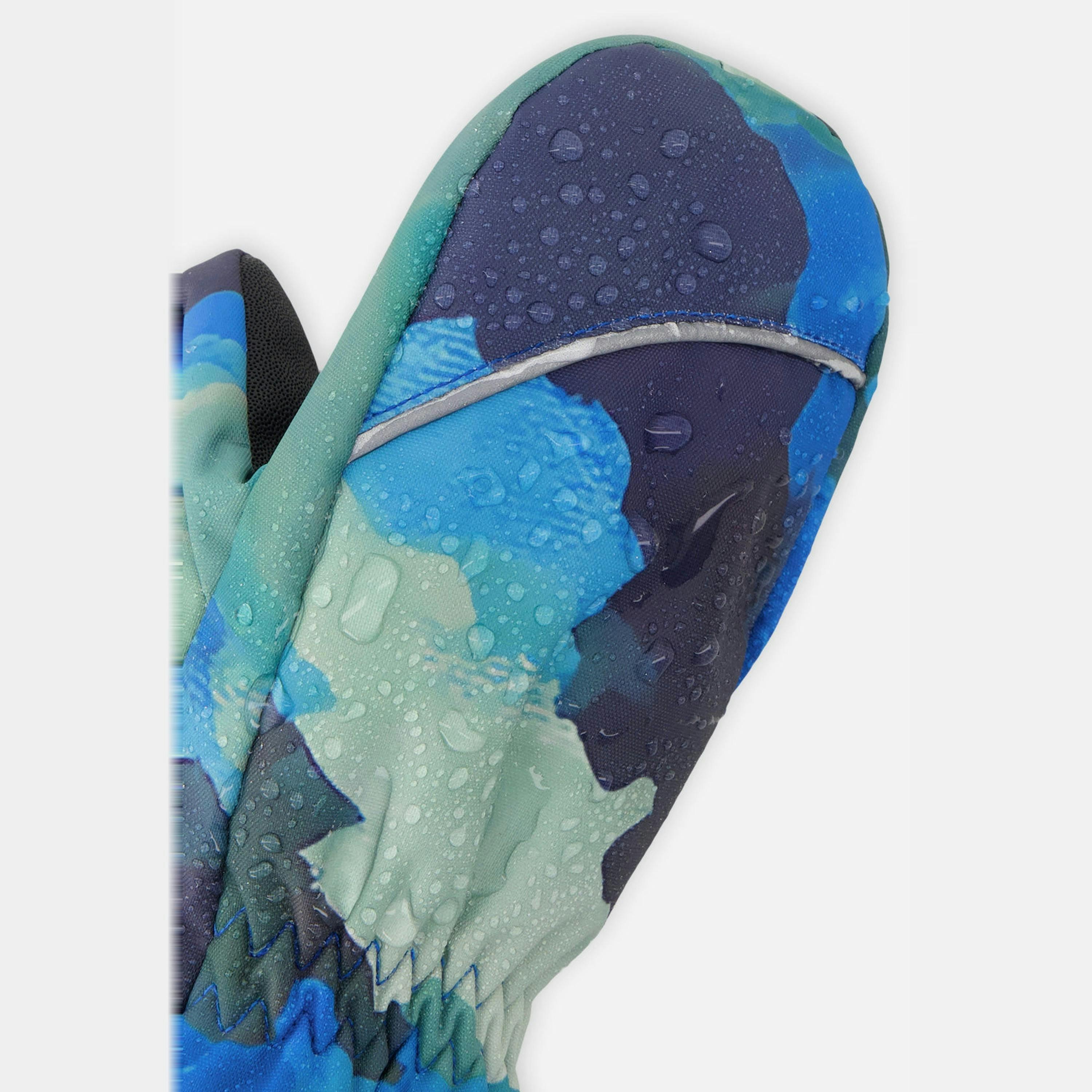 Play Winter Mittens Blue Camouflage , view 4 of 5