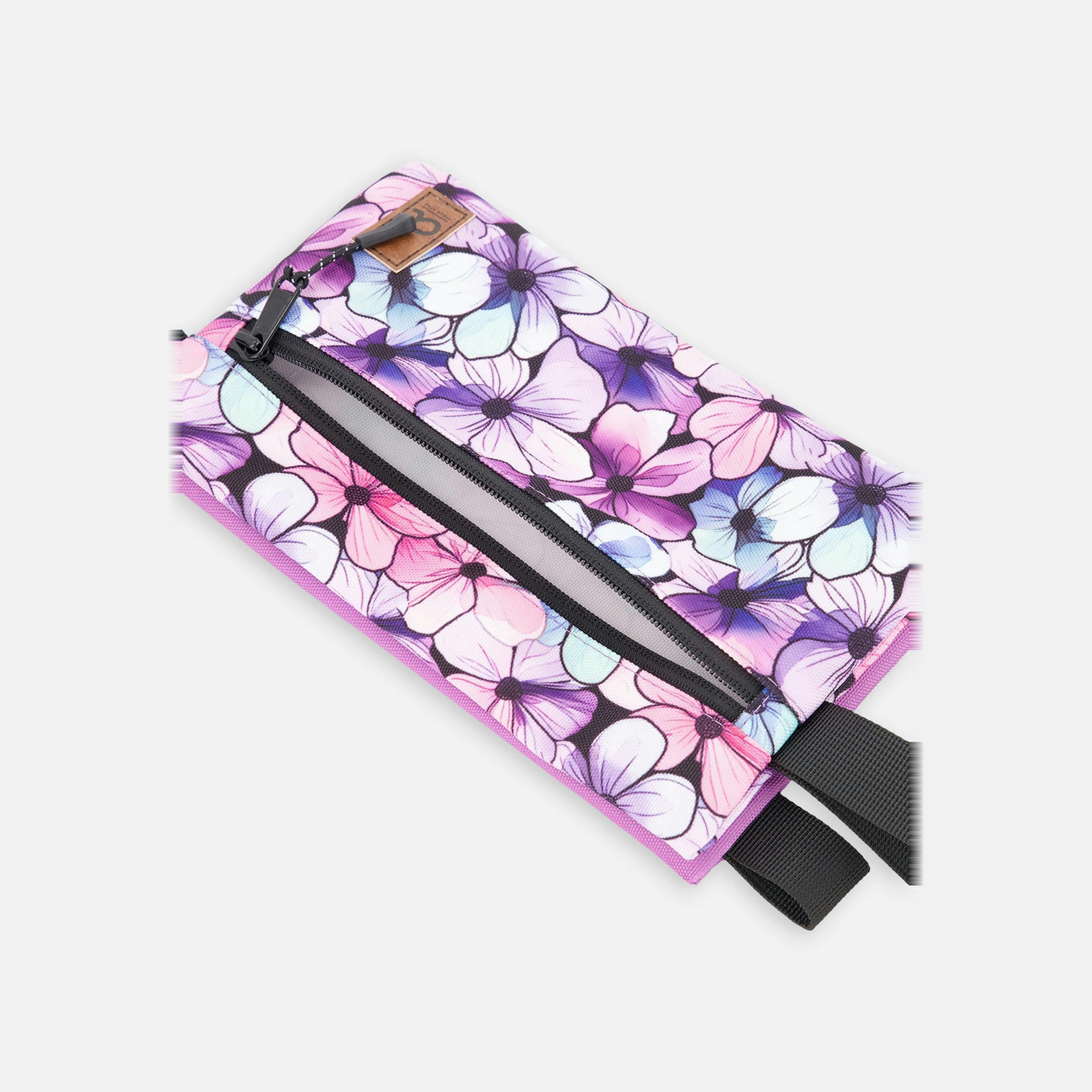 Pencil Case Black Floral Print , view 3 of 5