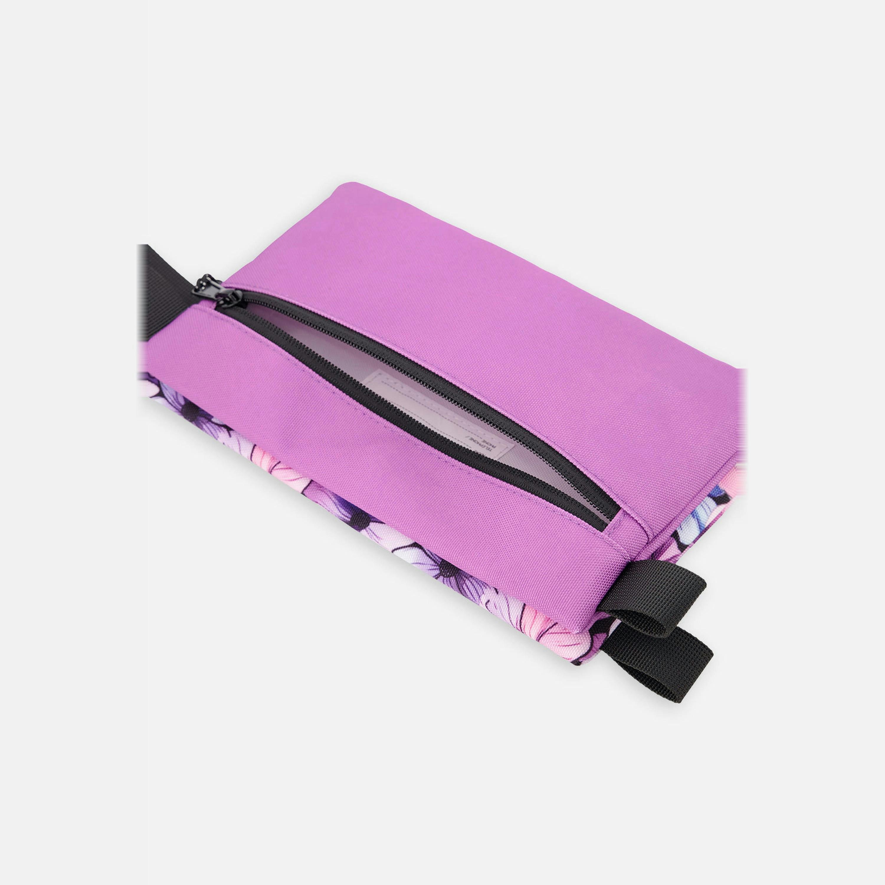 Pencil Case Black Floral Print , view 4 of 5