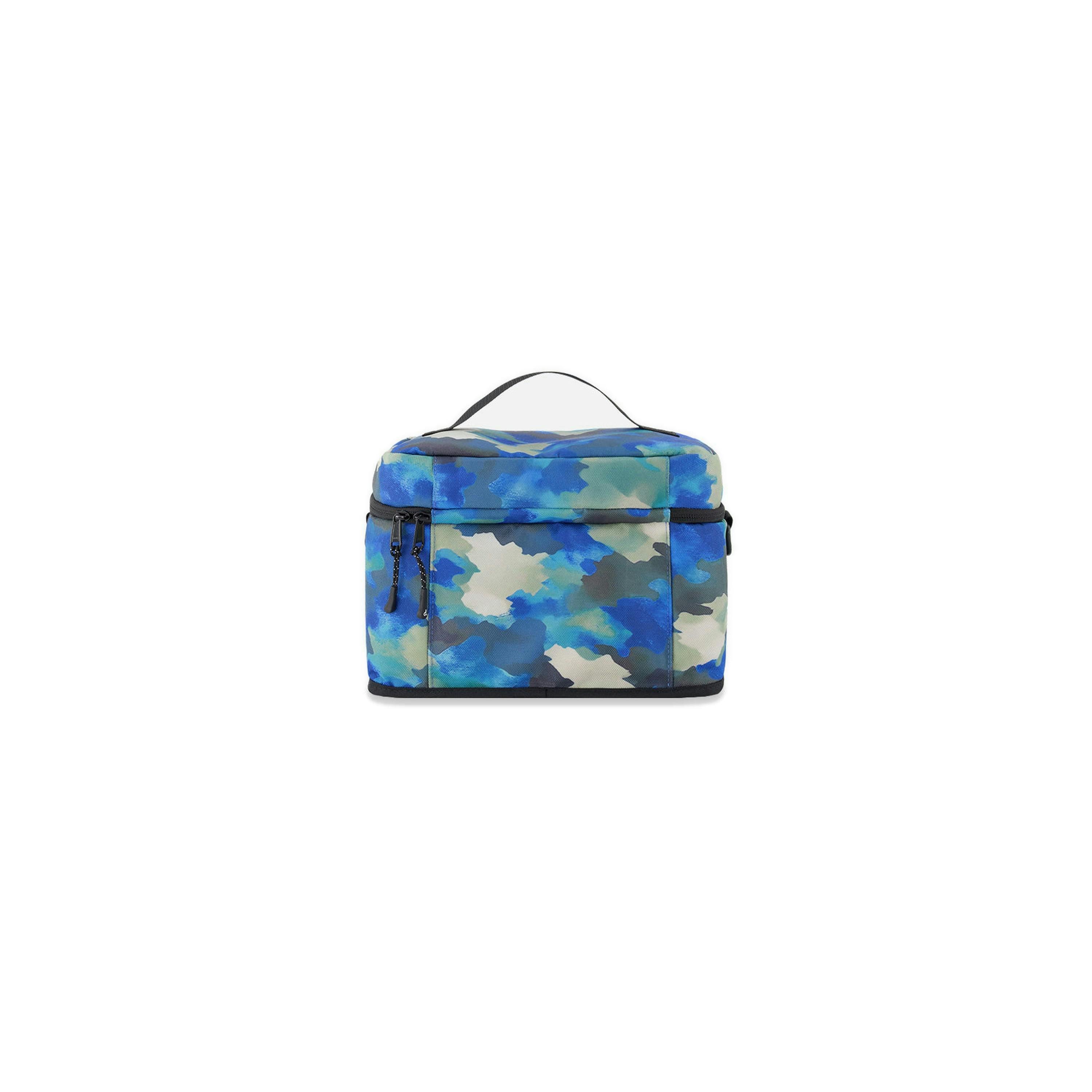 Lunch Box Blue And Grey Camouflage , view 3 of 5