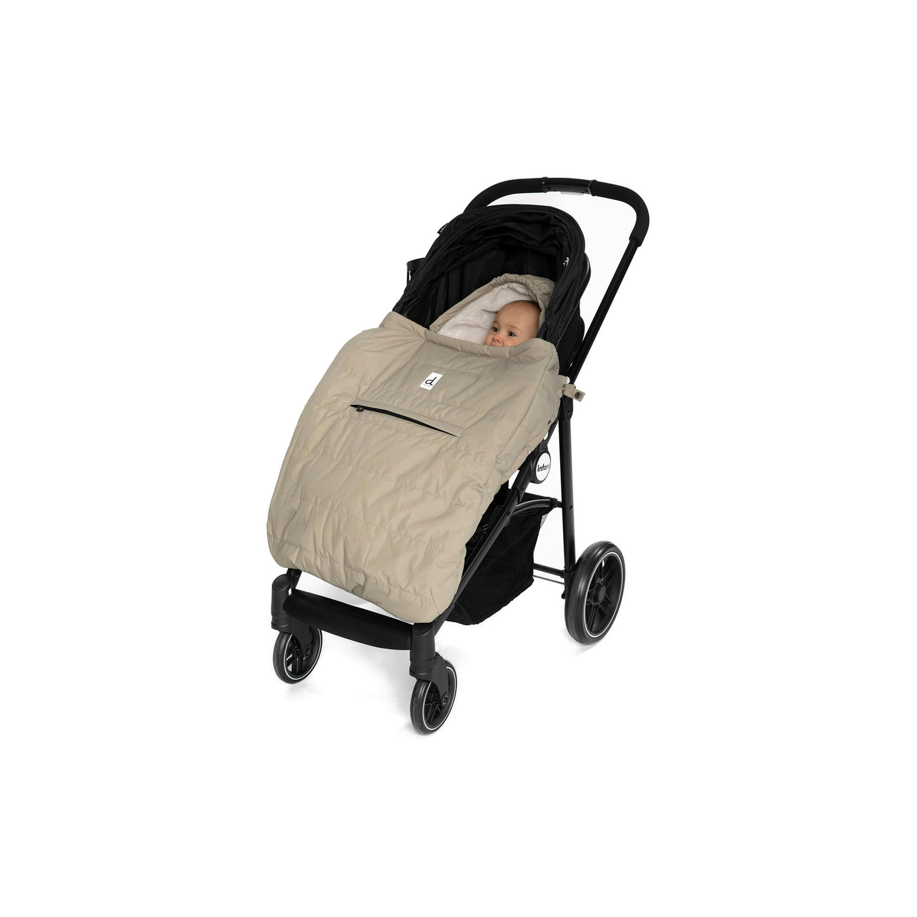 Multi-Function Baby Carrier For Car Seats And Strollers Taupe , view 4 of 6