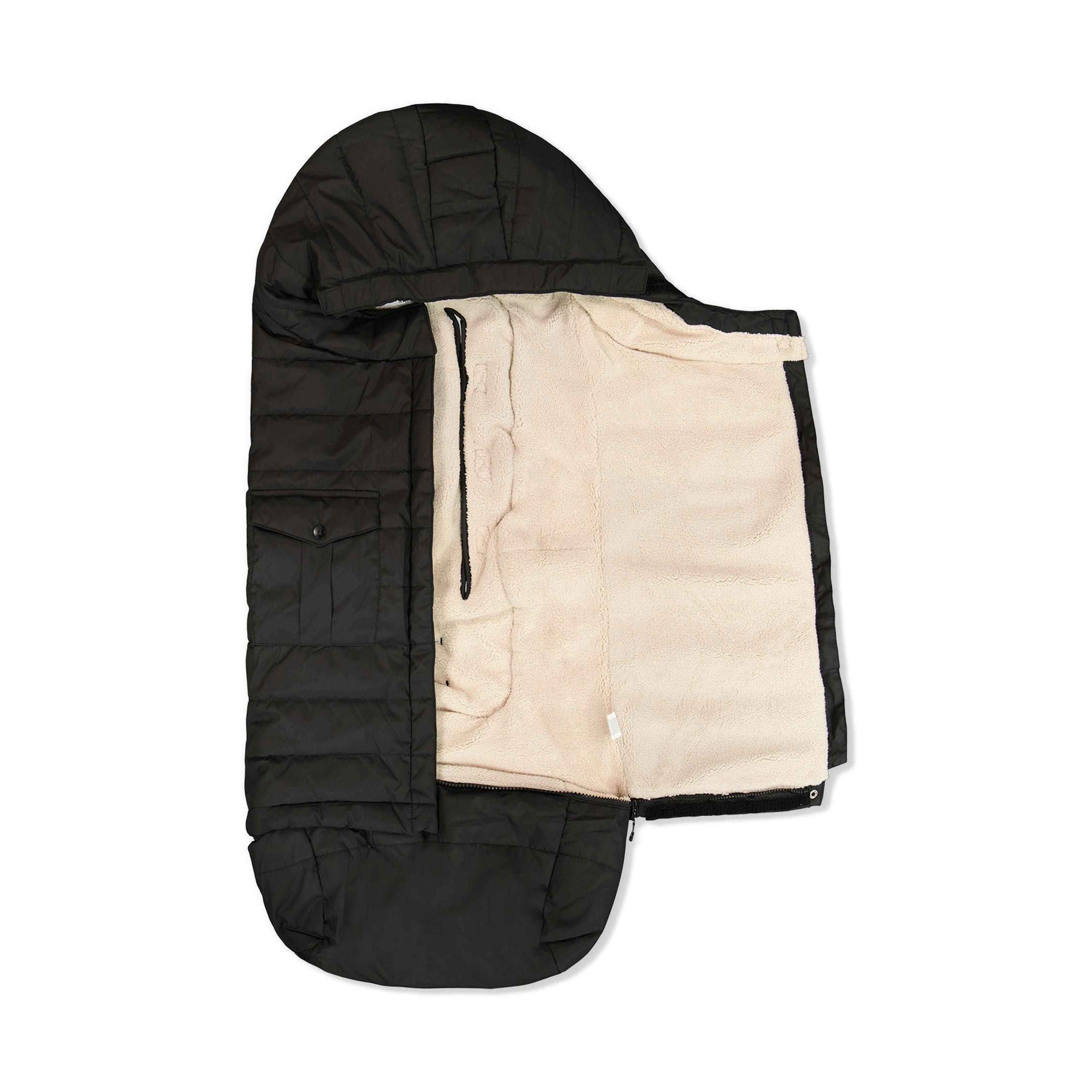 Evolutive Footmuff For Car Seats And Strollers Black , view 5 of 6