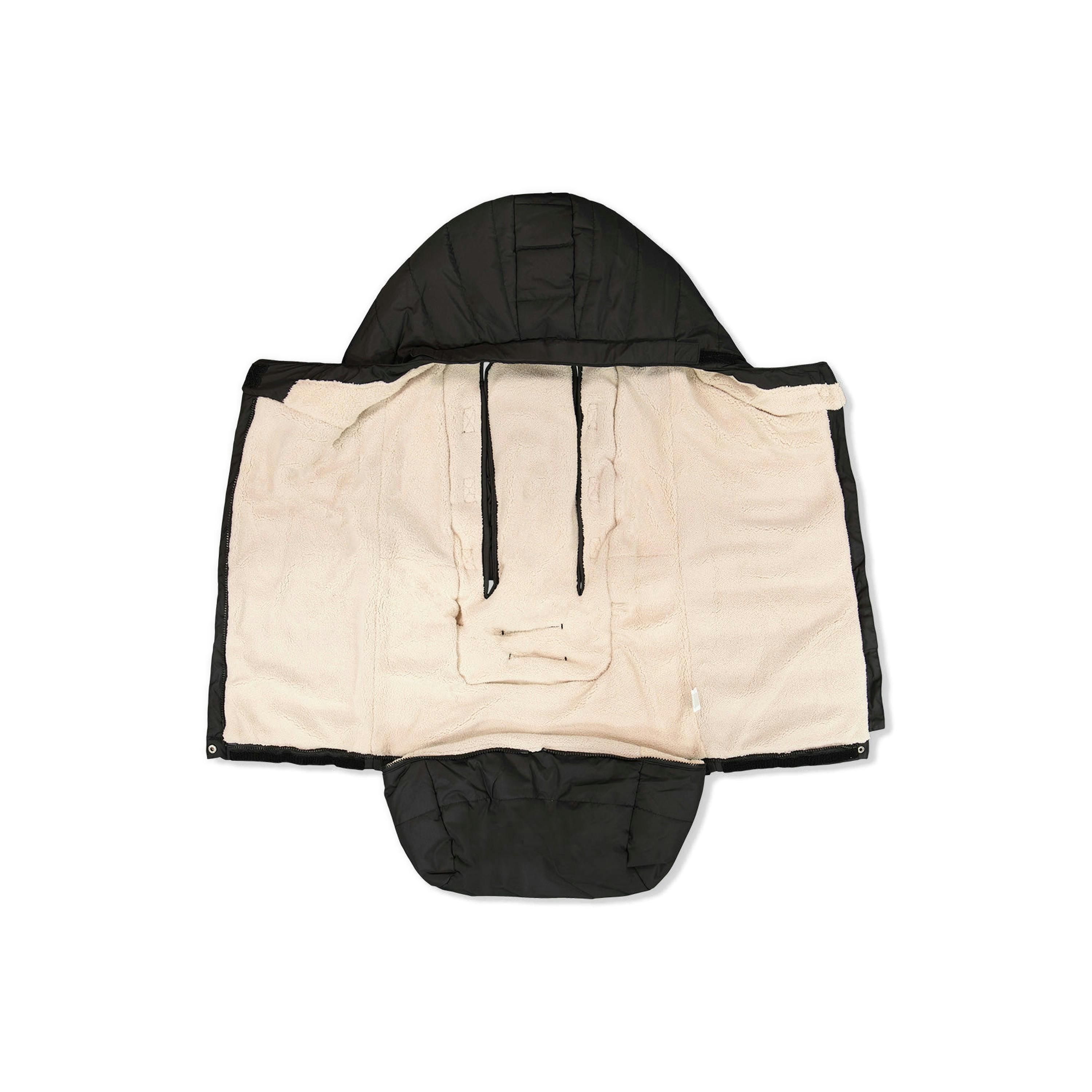 Evolutive Footmuff For Car Seats And Strollers Black , view 6 of 6