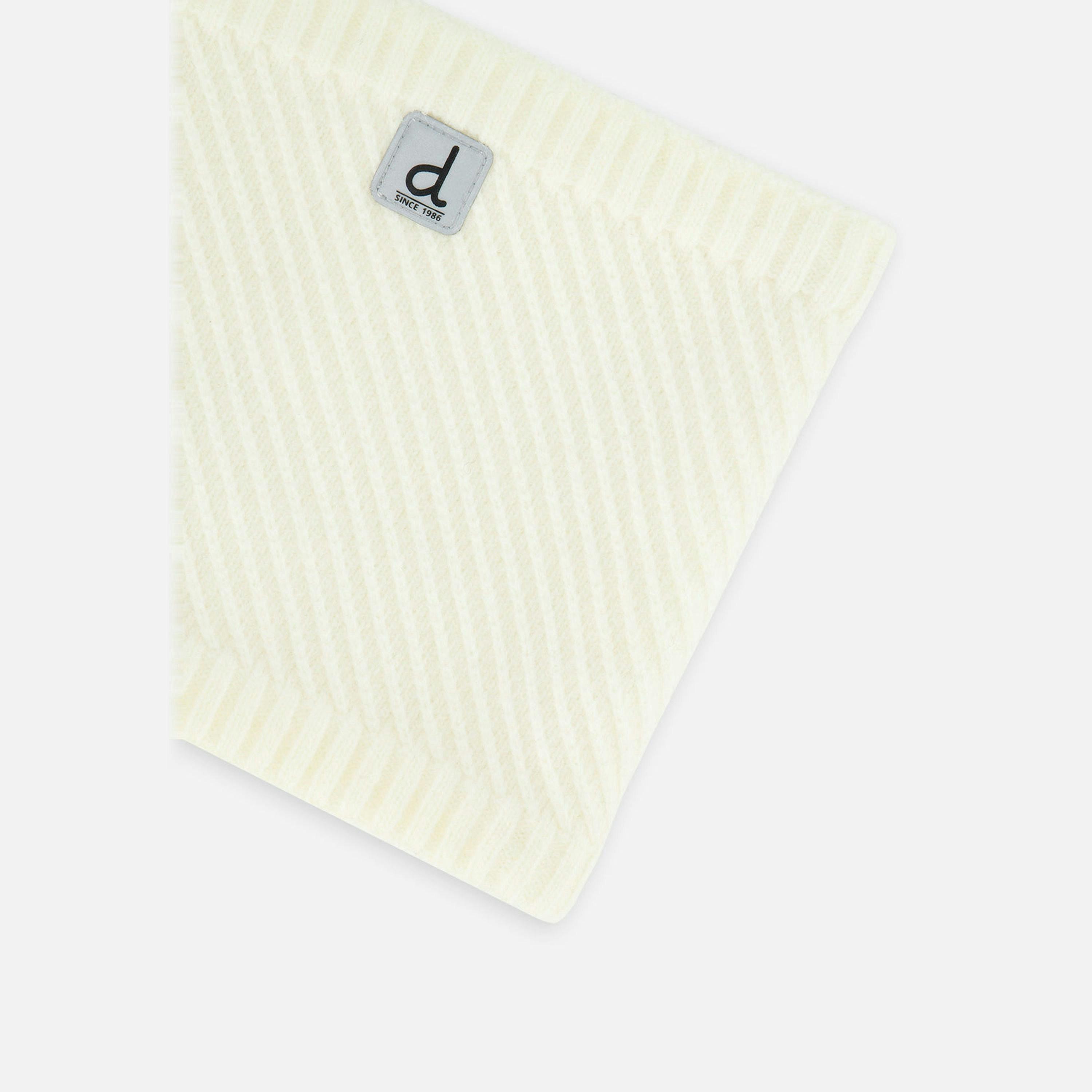 Winter Knit Neckwarmer Off-White , view 4 of 4