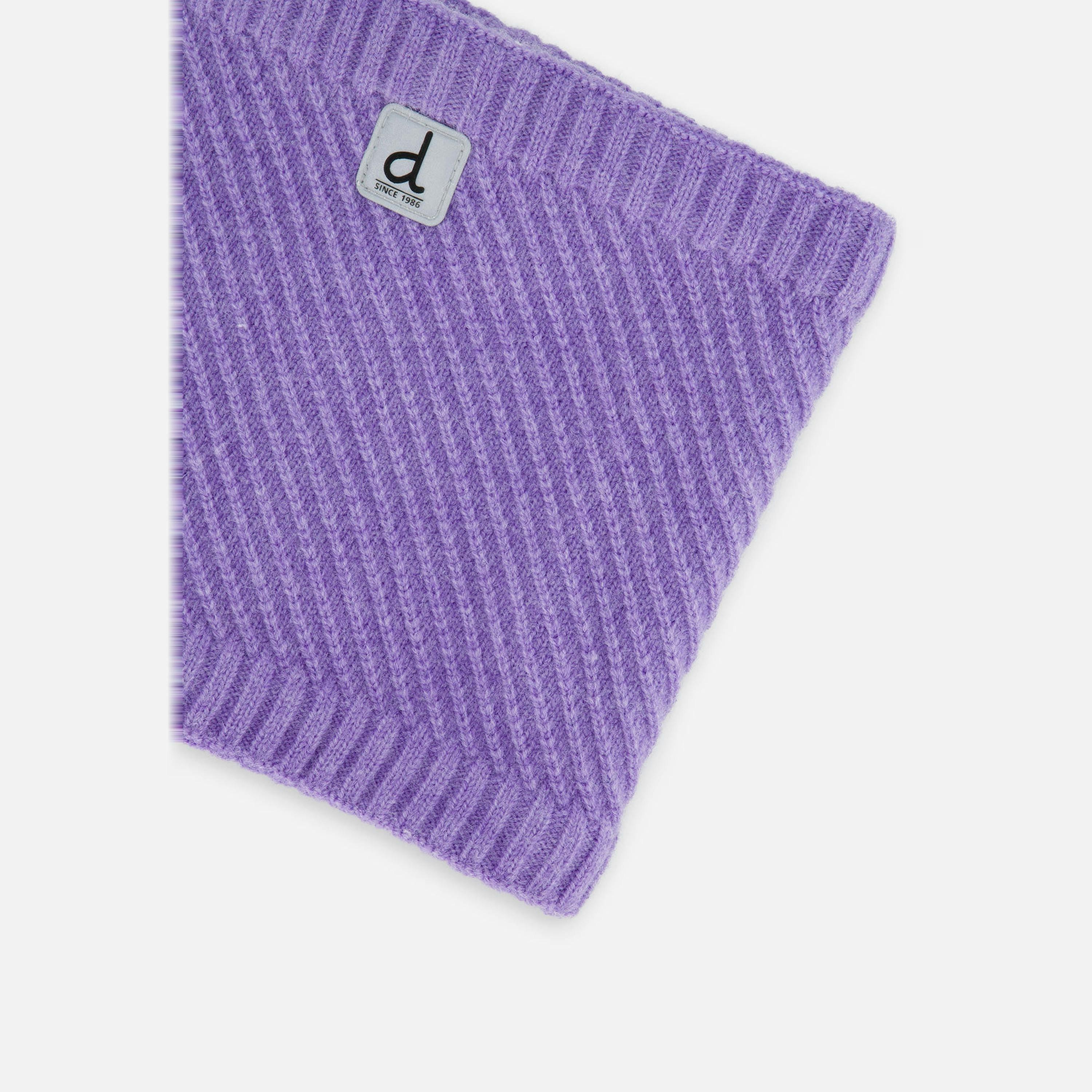 Winter Knit Neckwarmer Violet , view 3 of 3