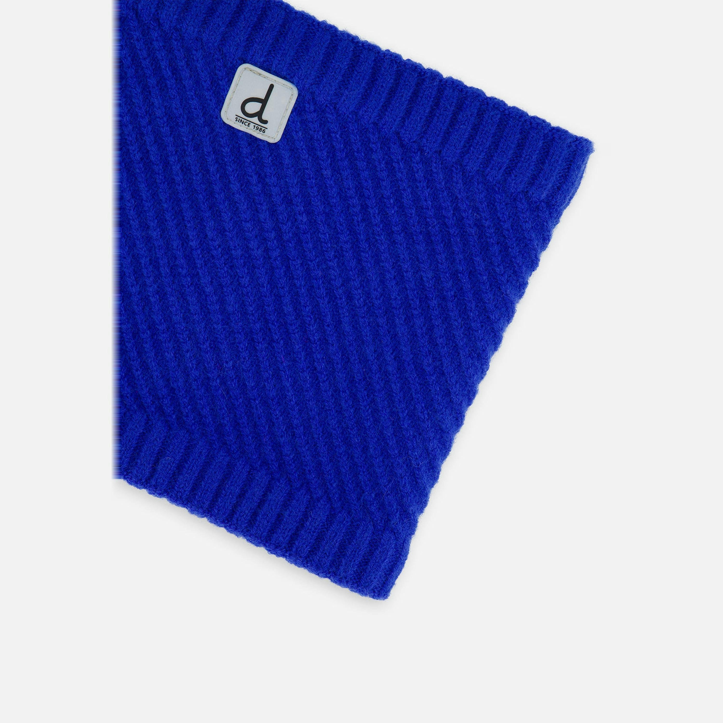 Winter Knit Neckwarmer Royal Blue , view 3 of 3