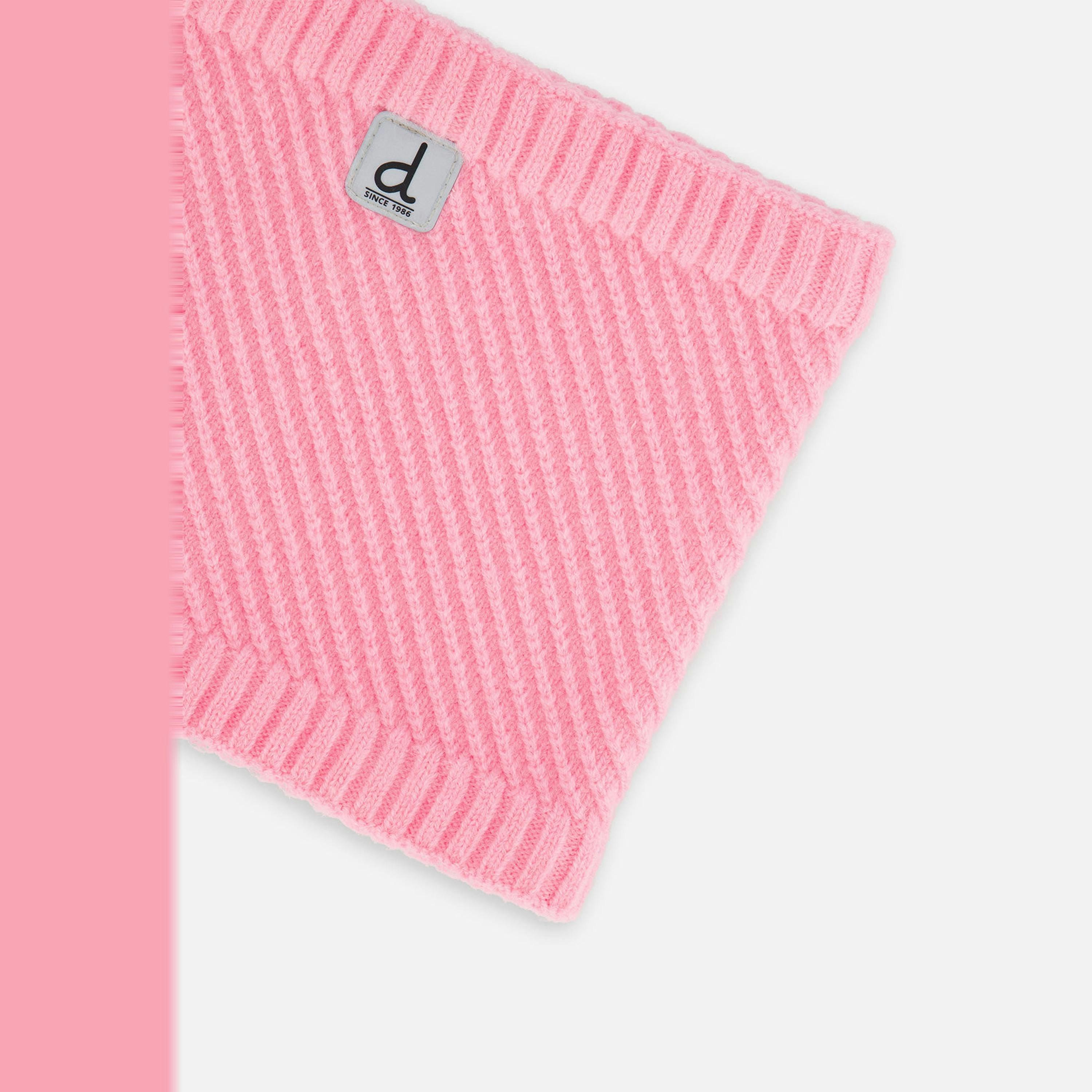 Winter Knit Neckwarmer Pink , view 3 of 3