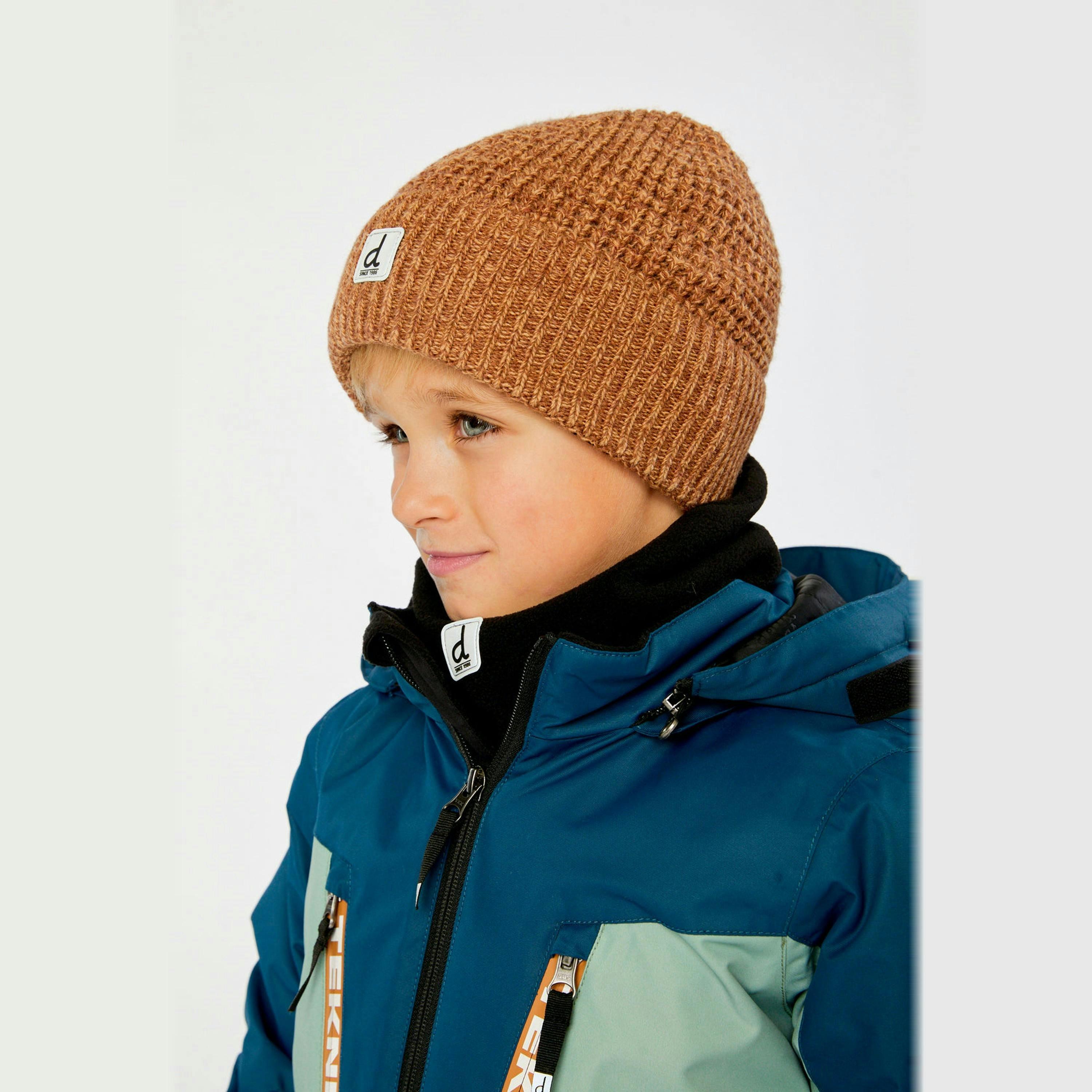 Winter Knit Hat Brown Sugar , view 2 of 3