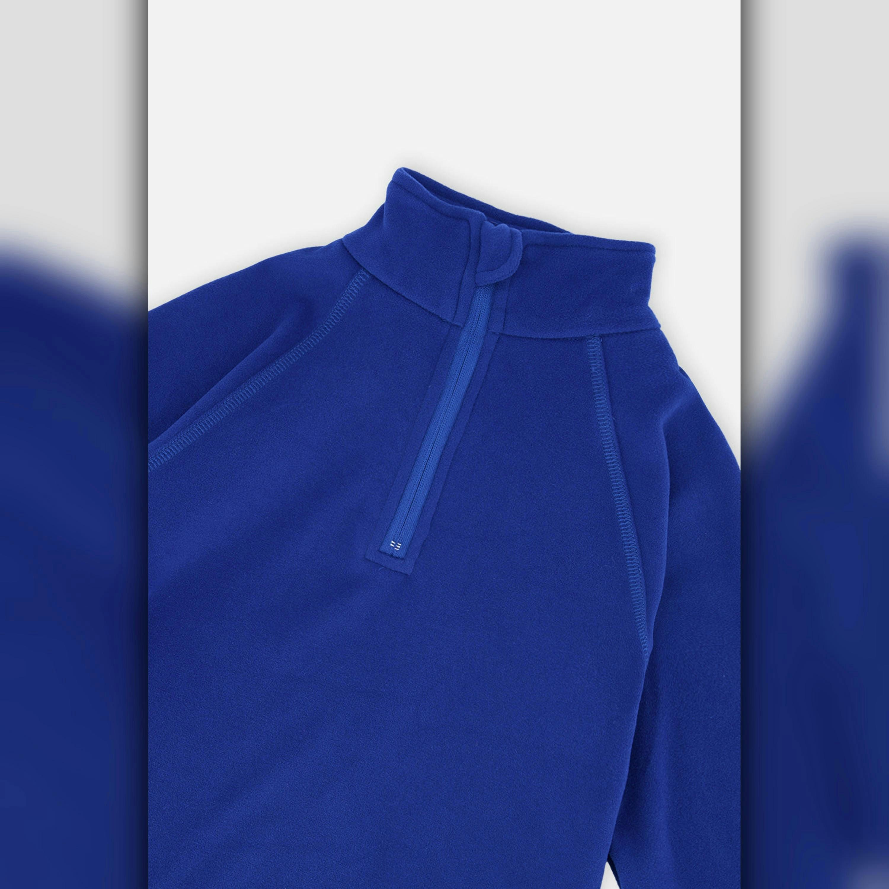Two Piece Thermal Underwear Royal Blue , view 4 of 4