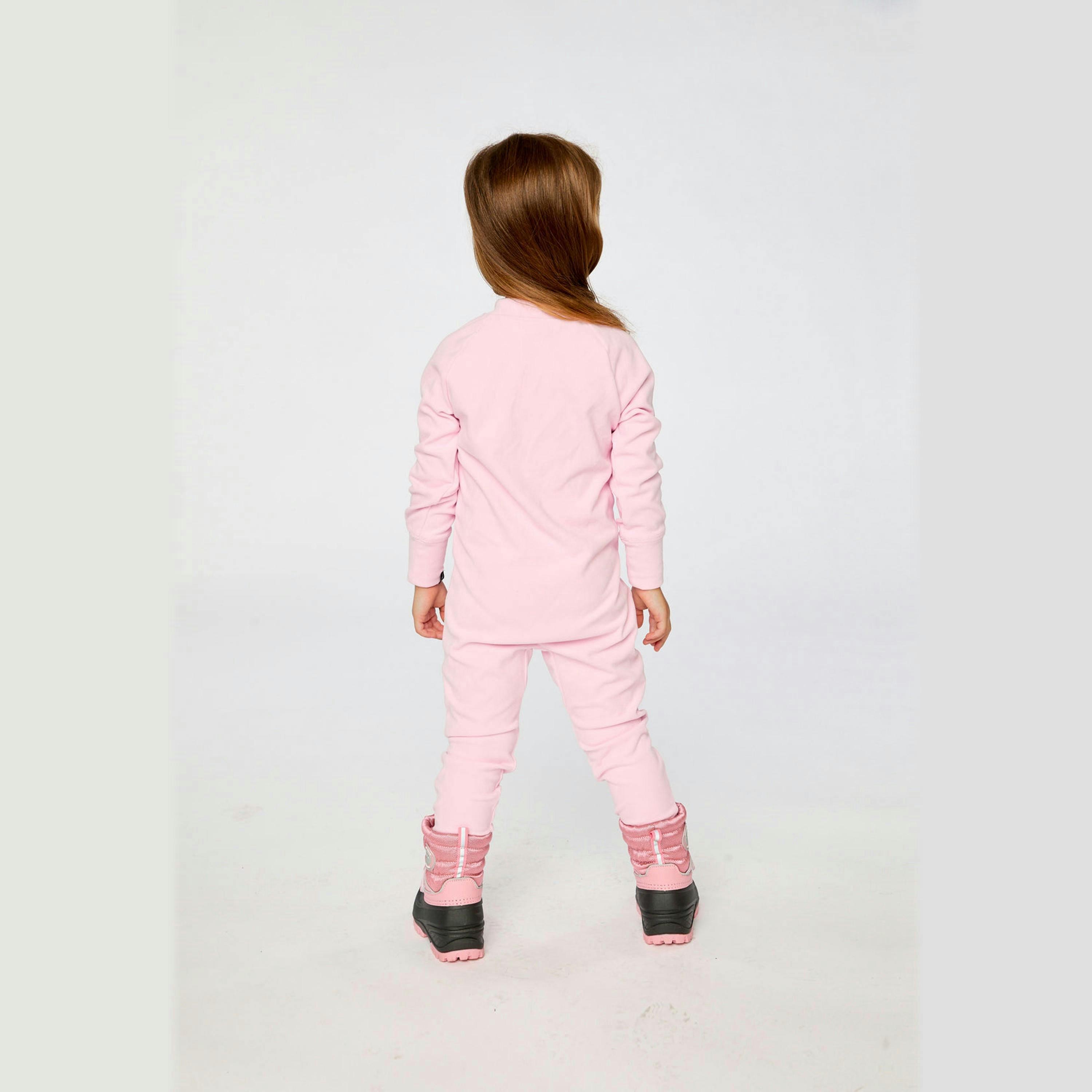 One Piece Thermal Underwear Pale Pink , view 4 of 5