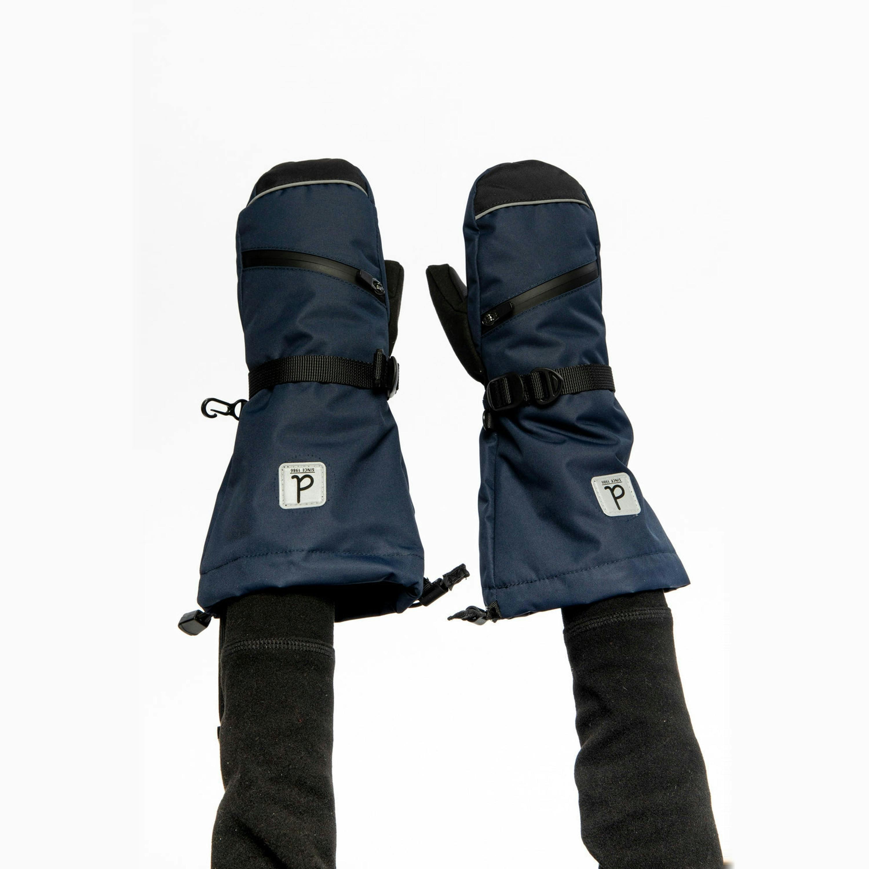 Teknik Winter Mittens Navy Blue , view 2 of 5