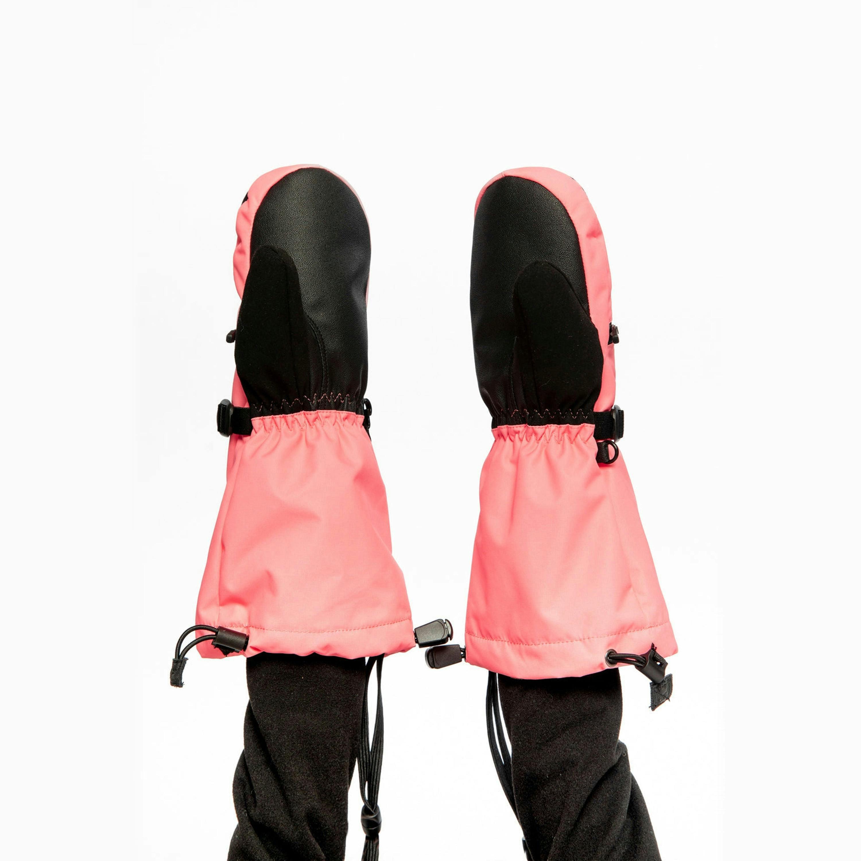Teknik Winter Mittens Neon Coral , view 3 of 6