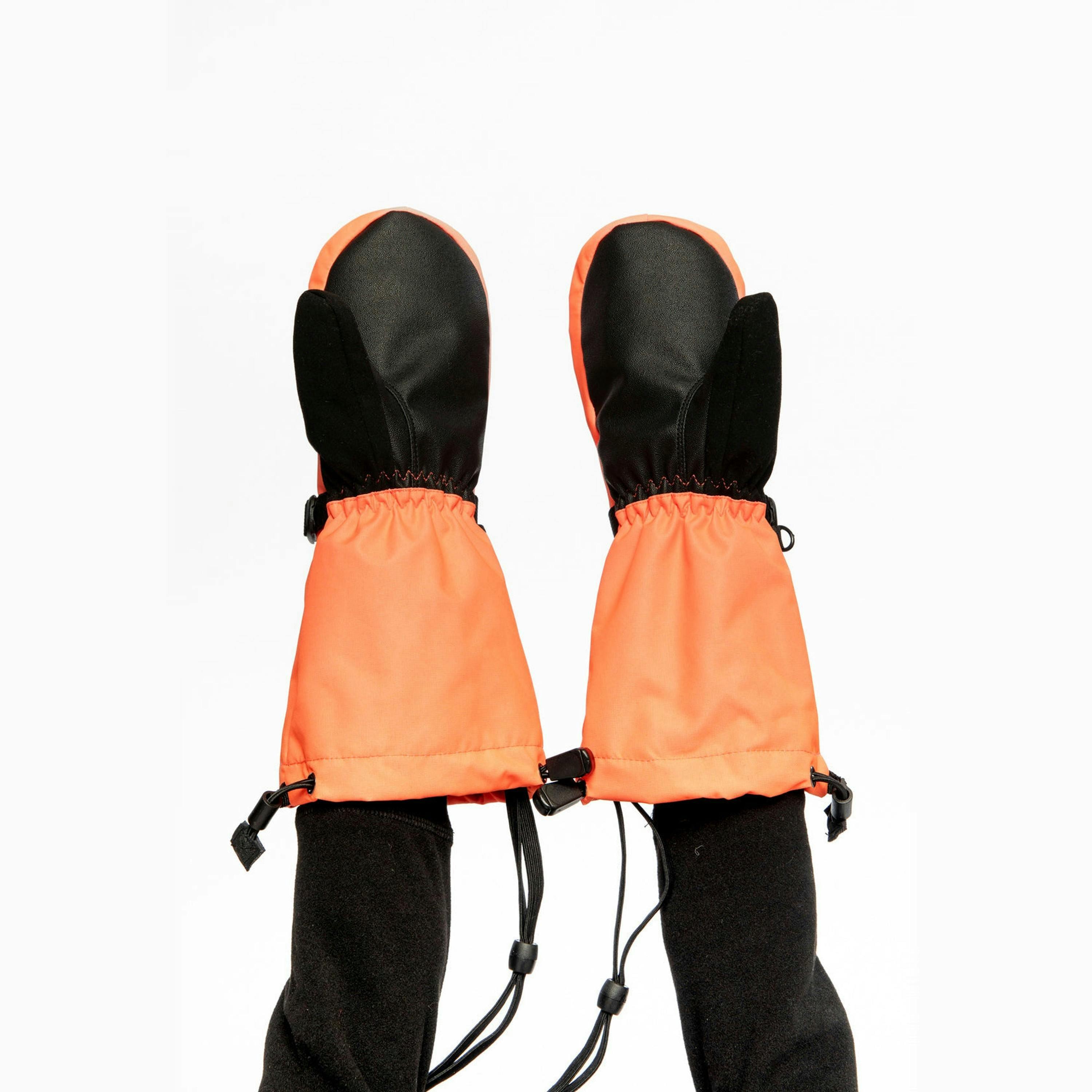 Teknik Winter Mittens Bright Orange , view 3 of 6